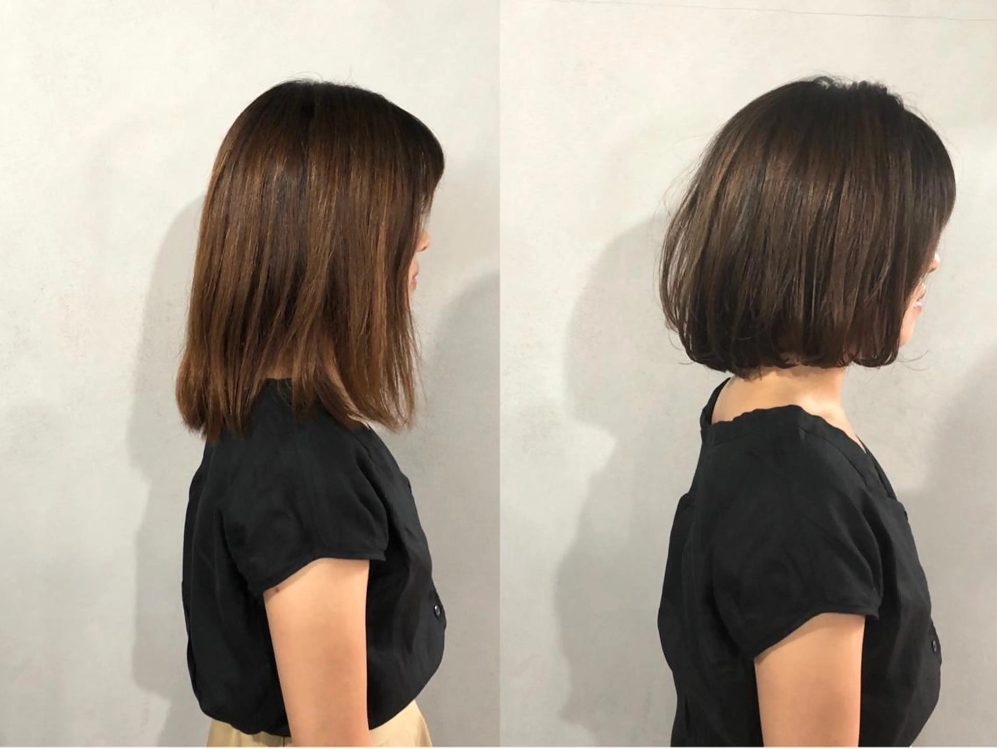 ショート カラー カット ヘアカラー トリートメント ボブ/ショート/ 白髪染め/メンズ葛西のヘアスタイル