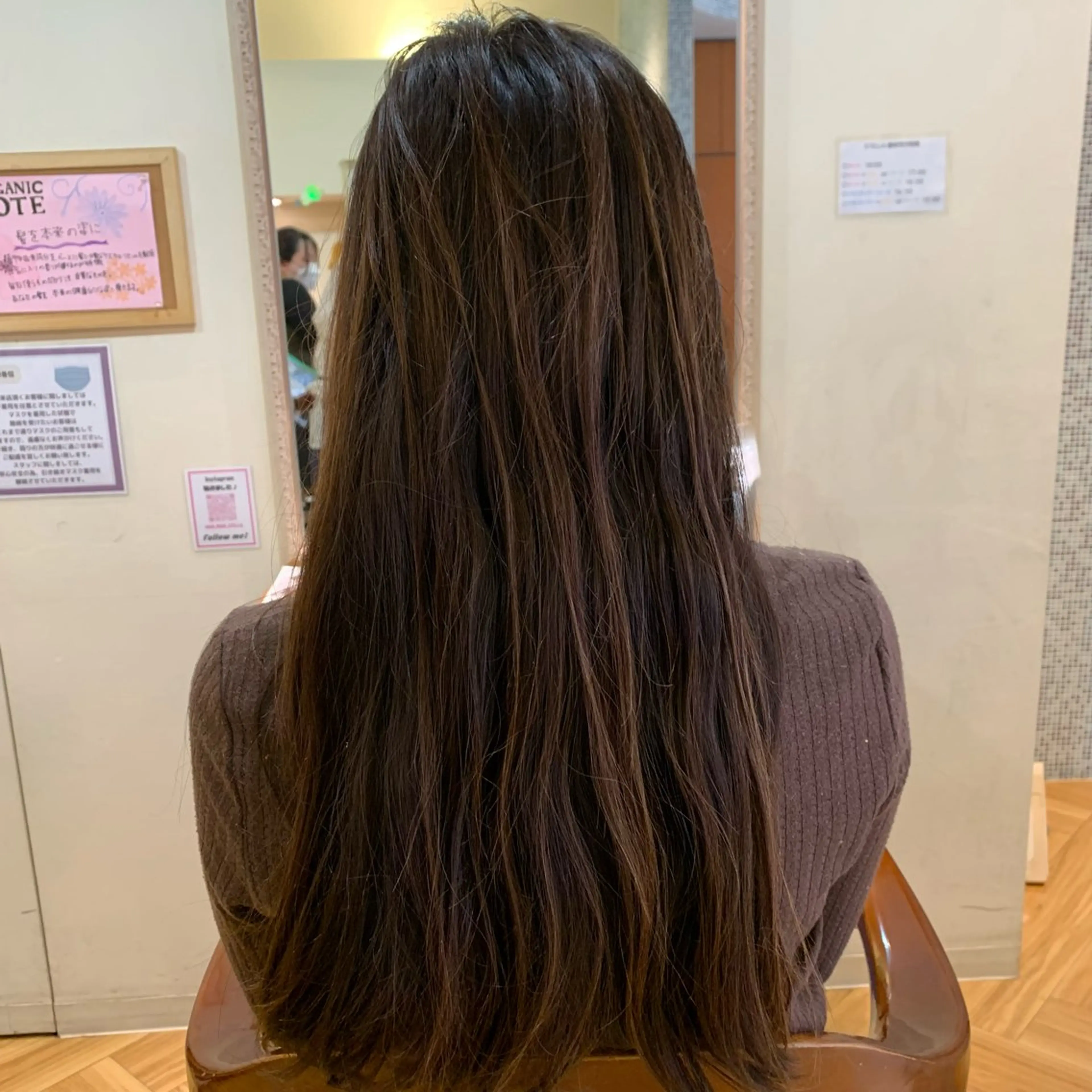 ロング カット 縮毛矯正 トリートメント STELLA所属・髪質改善/縮毛矯正 /菊田将成のヘアスタイル