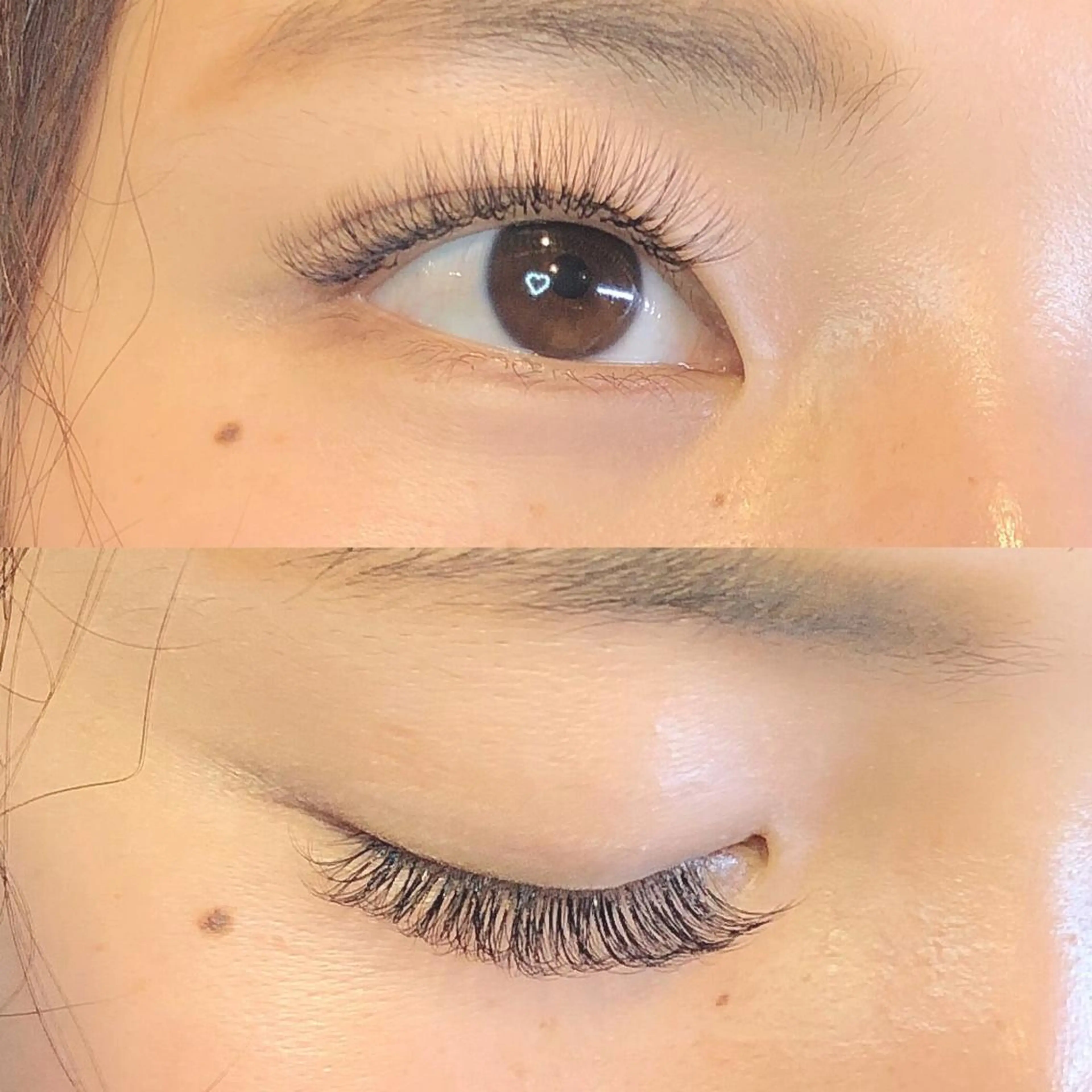 マツエク・マツパ Cカール キュート ボリュームラッシュ Chipieee iLaのマツエク・マツパデザイン