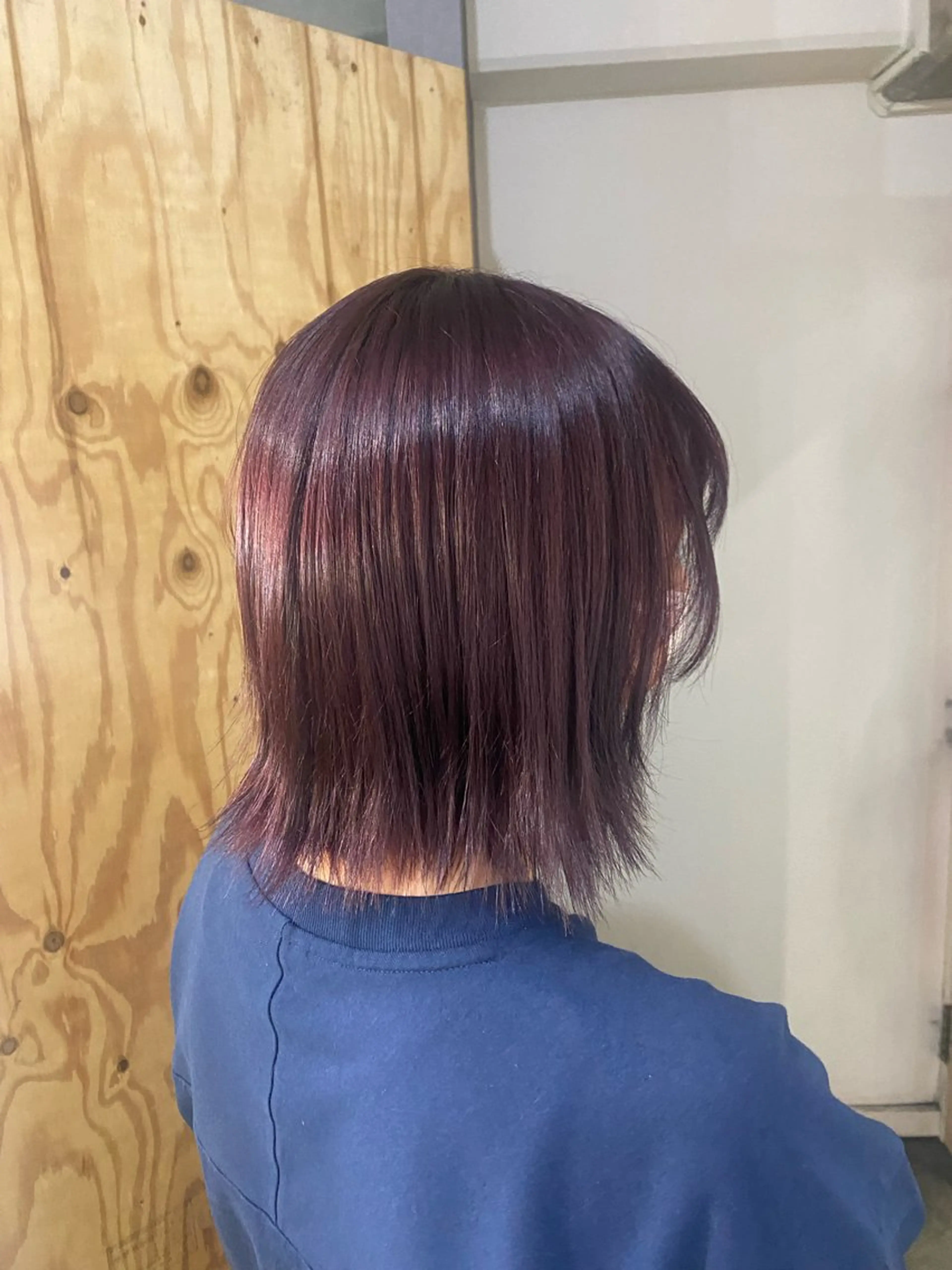 ショート カラー ブリーチカラーと、髪 質改善。HARUKAのヘアスタイル