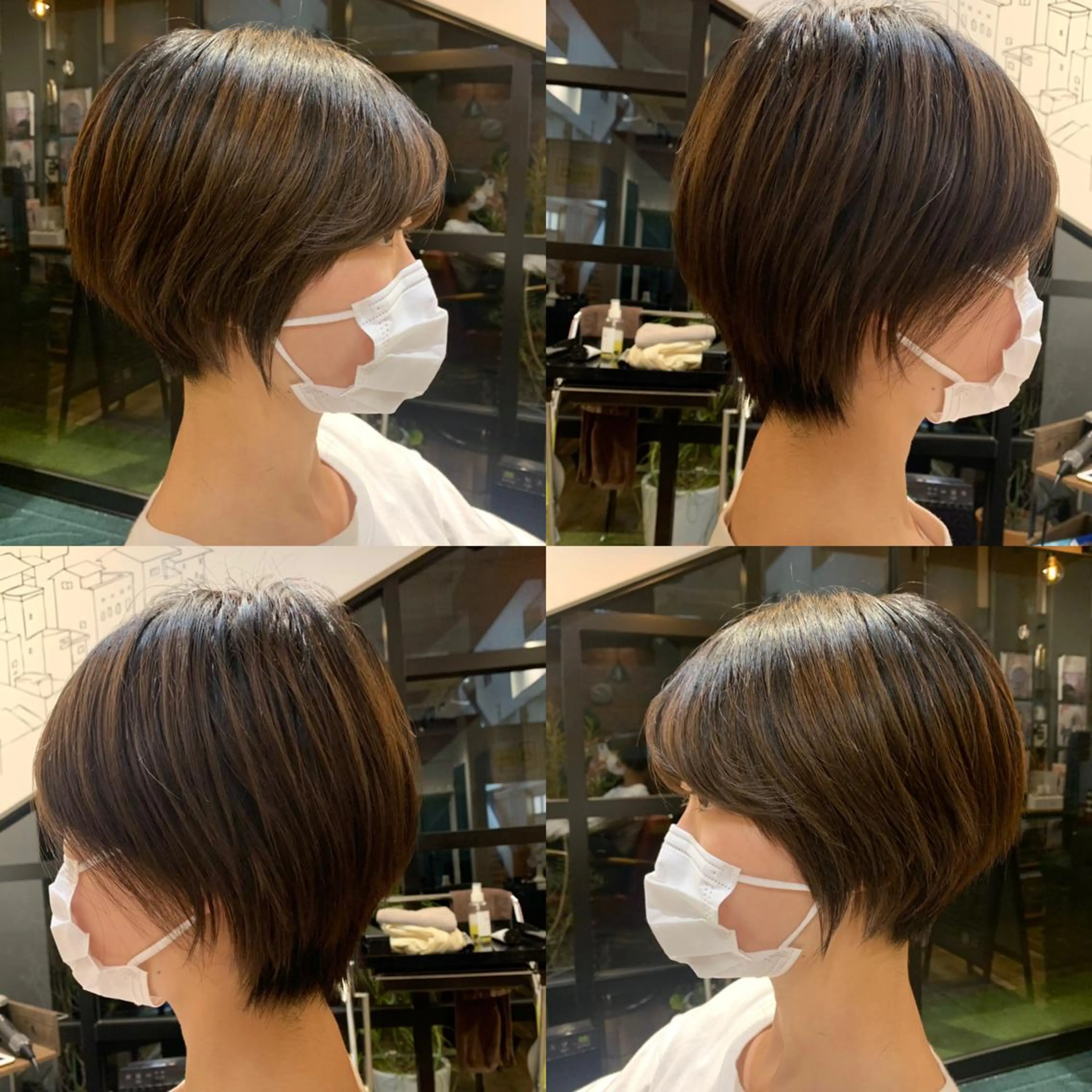 ショート et Douce所属・艶髪／髪質改善／ カワモトヒロトのヘアスタイル