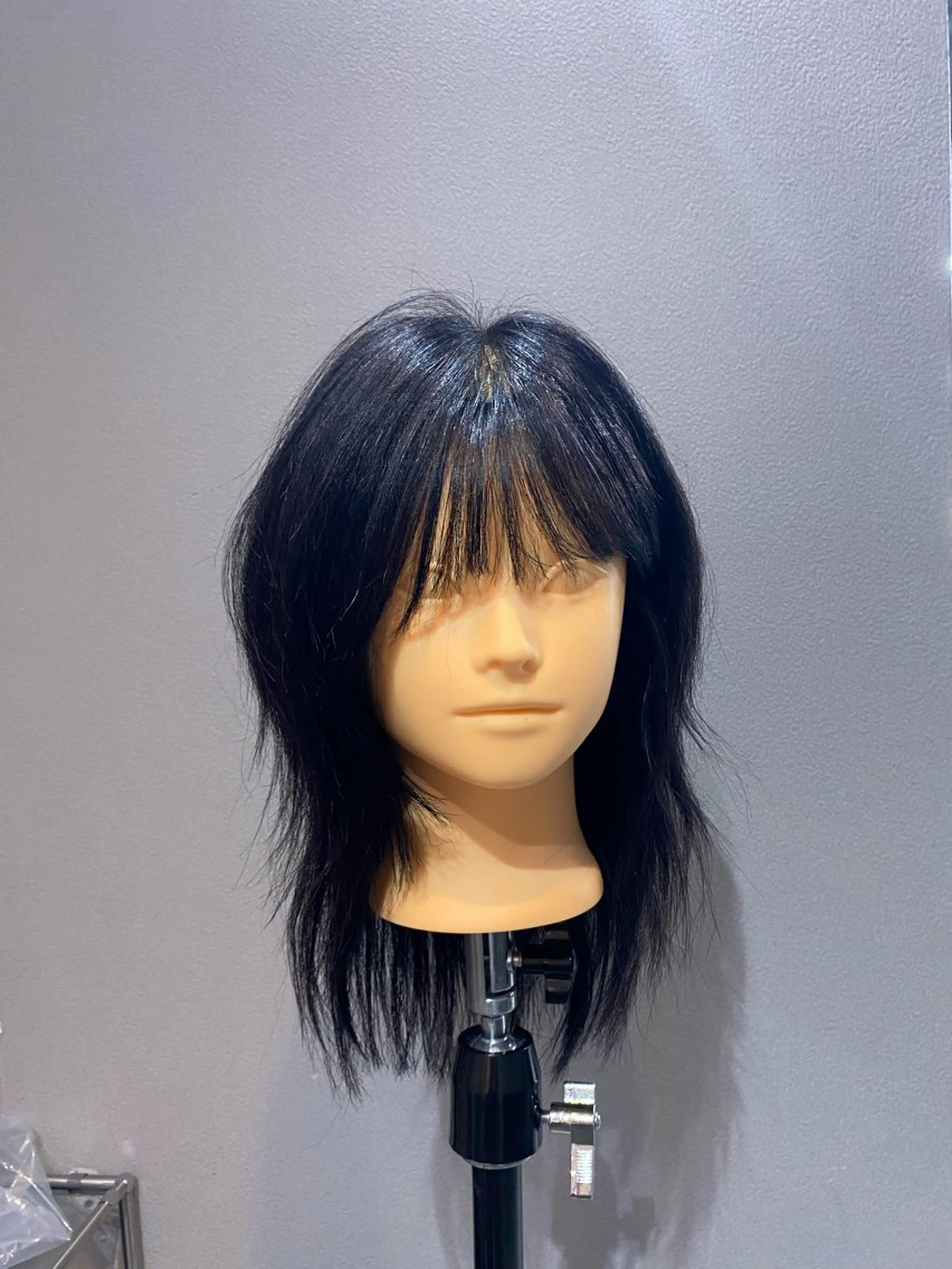 ミディアム 韓国風ヘア レイヤーカット LUAU Ao所属・韓国ヘア/梅田 / shiinaのヘアスタイル