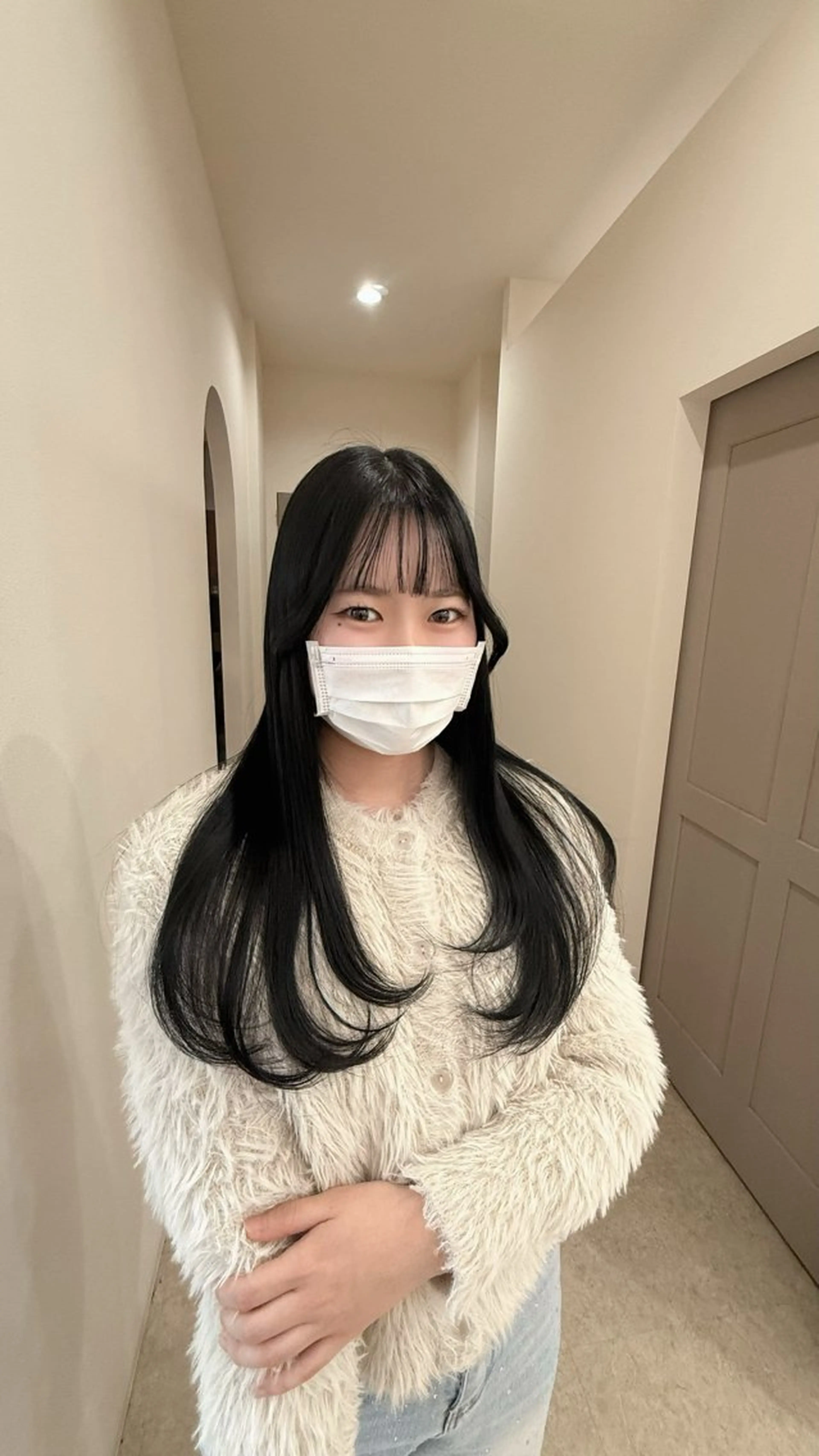 カラー サキ/ヘッドスパ🫧 /髪質改善🩰🤍のヘアスタイル