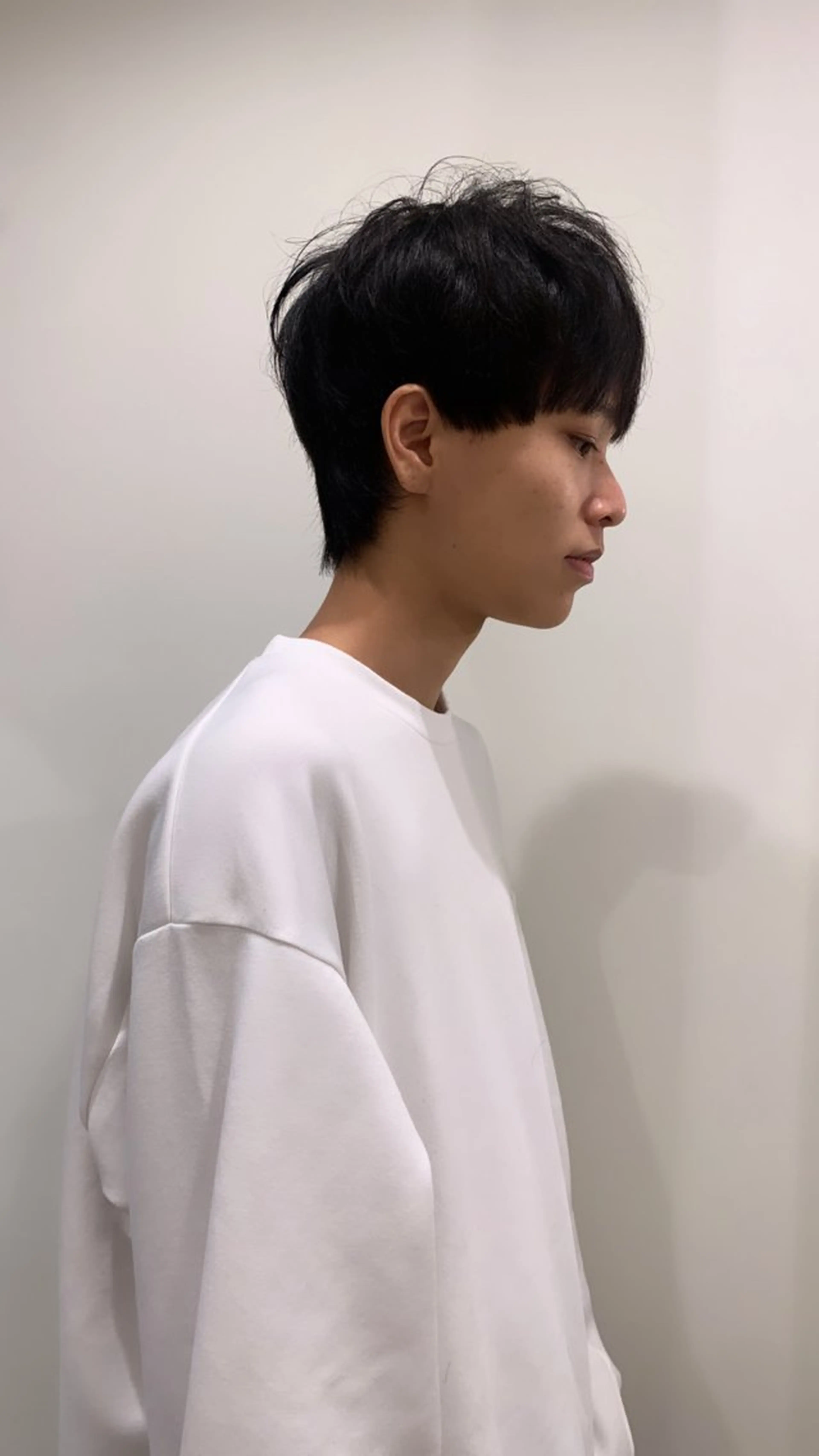 メンズ マッシュ 落合希 Olivebeigeのヘアスタイル