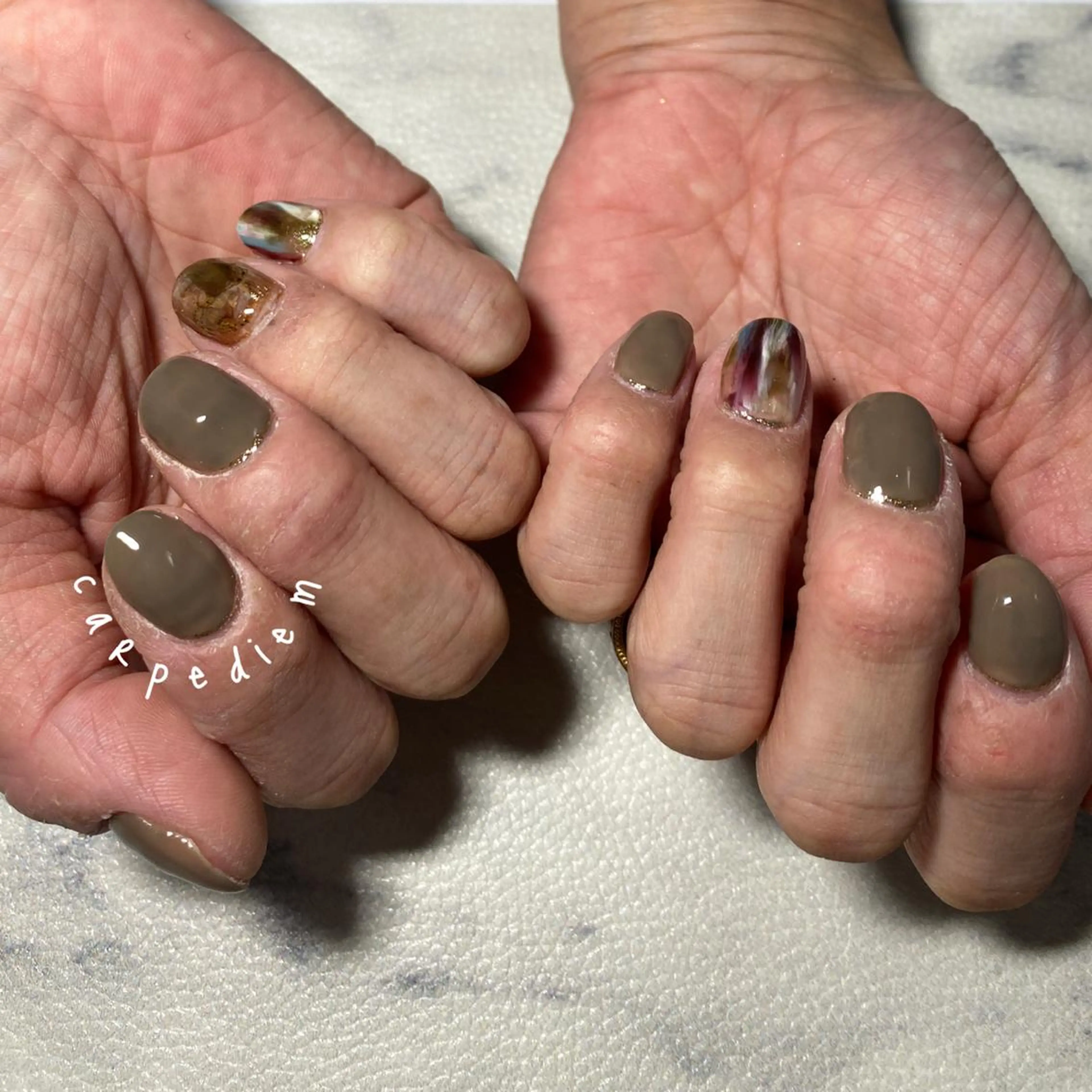ネイル 城東区ネイルサロン carpediemのネイルデザイン
