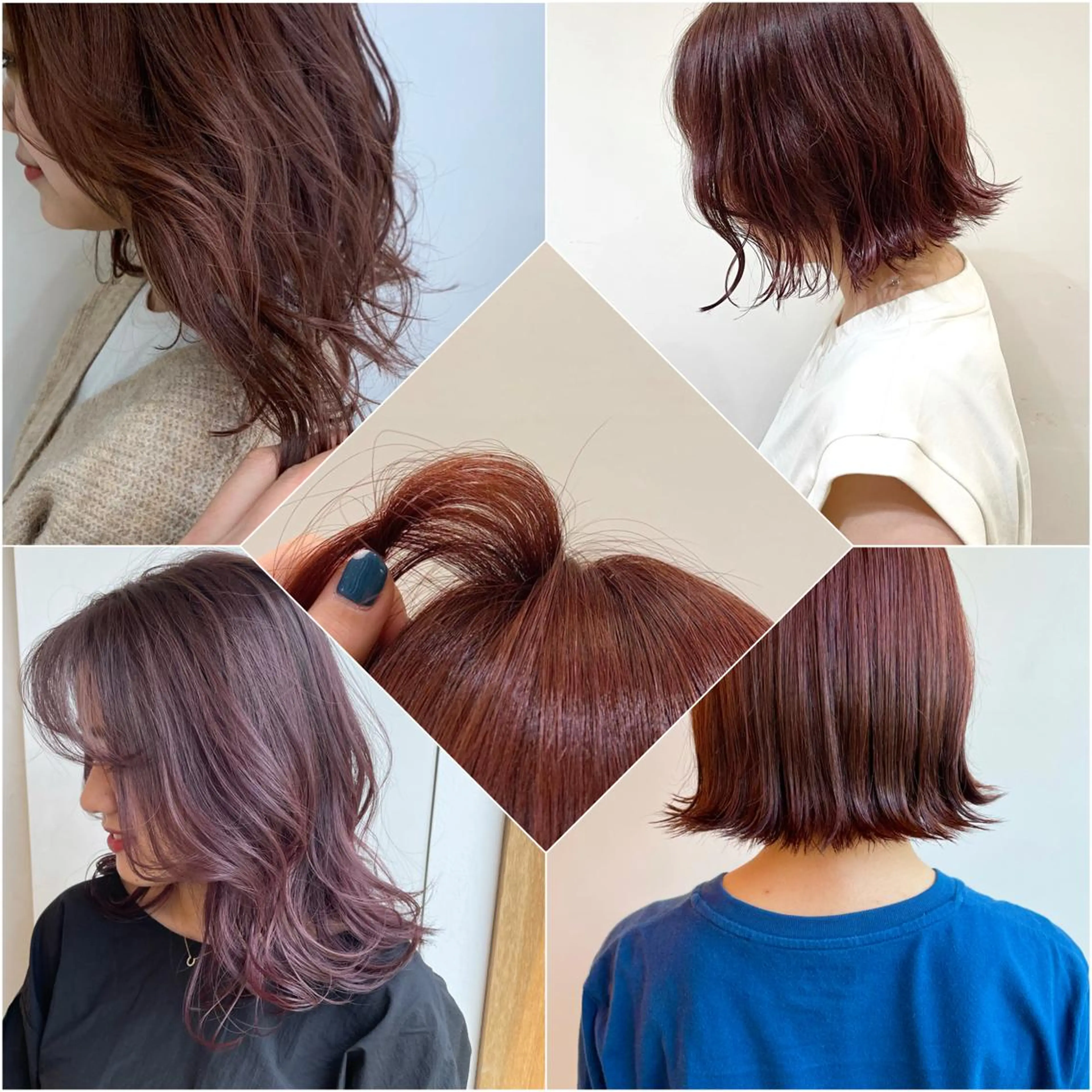 カラー 🍊mai🍊 似合わせスタイル🌿のヘアスタイル