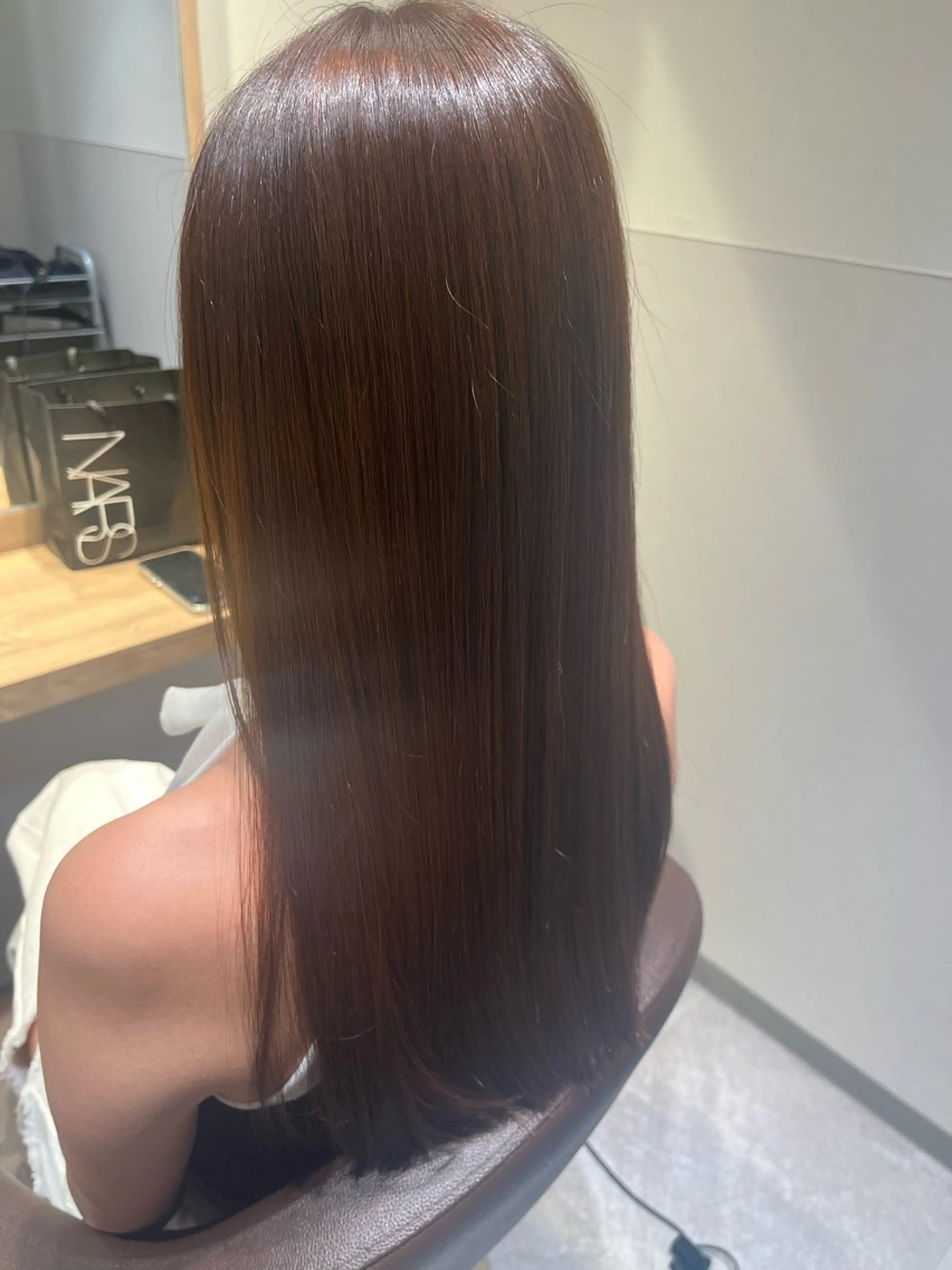 縮毛矯正の写真