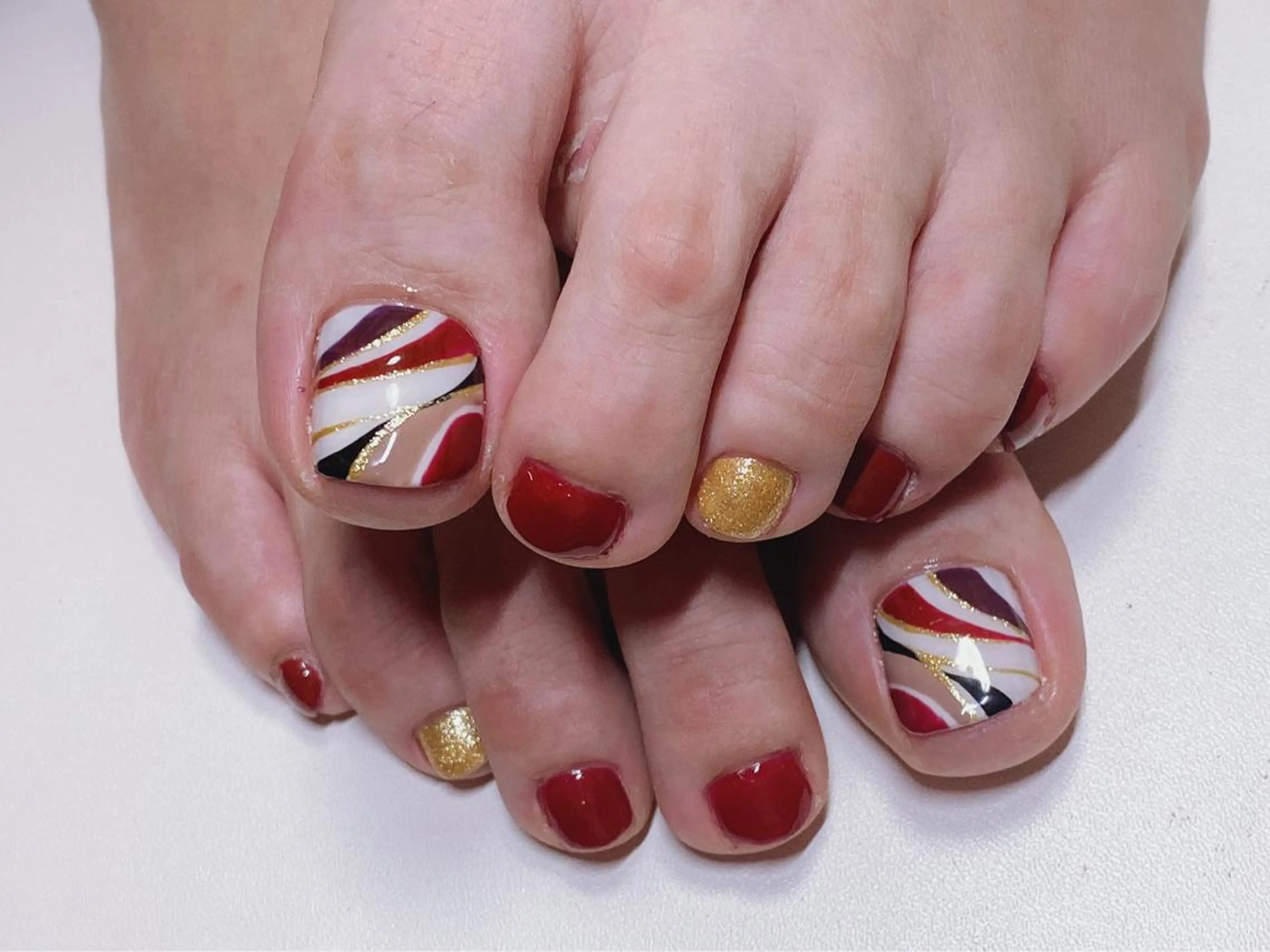 ネイル フットネイル Ｎail Ｓalon ertiのネイルデザイン