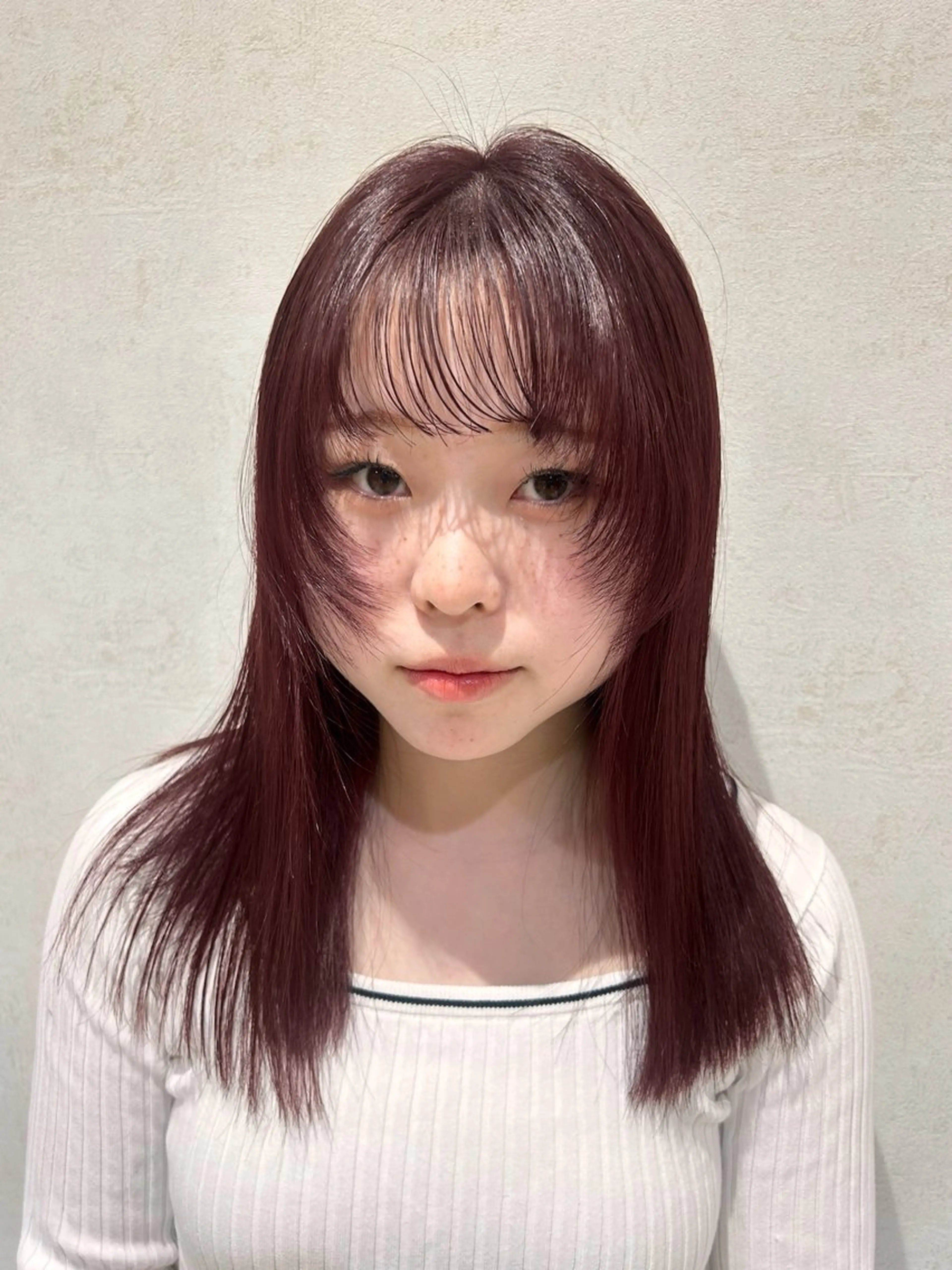 セミロング カラー カット ヘアカラー カラー特化/ 似合わせ/yukaのヘアスタイル