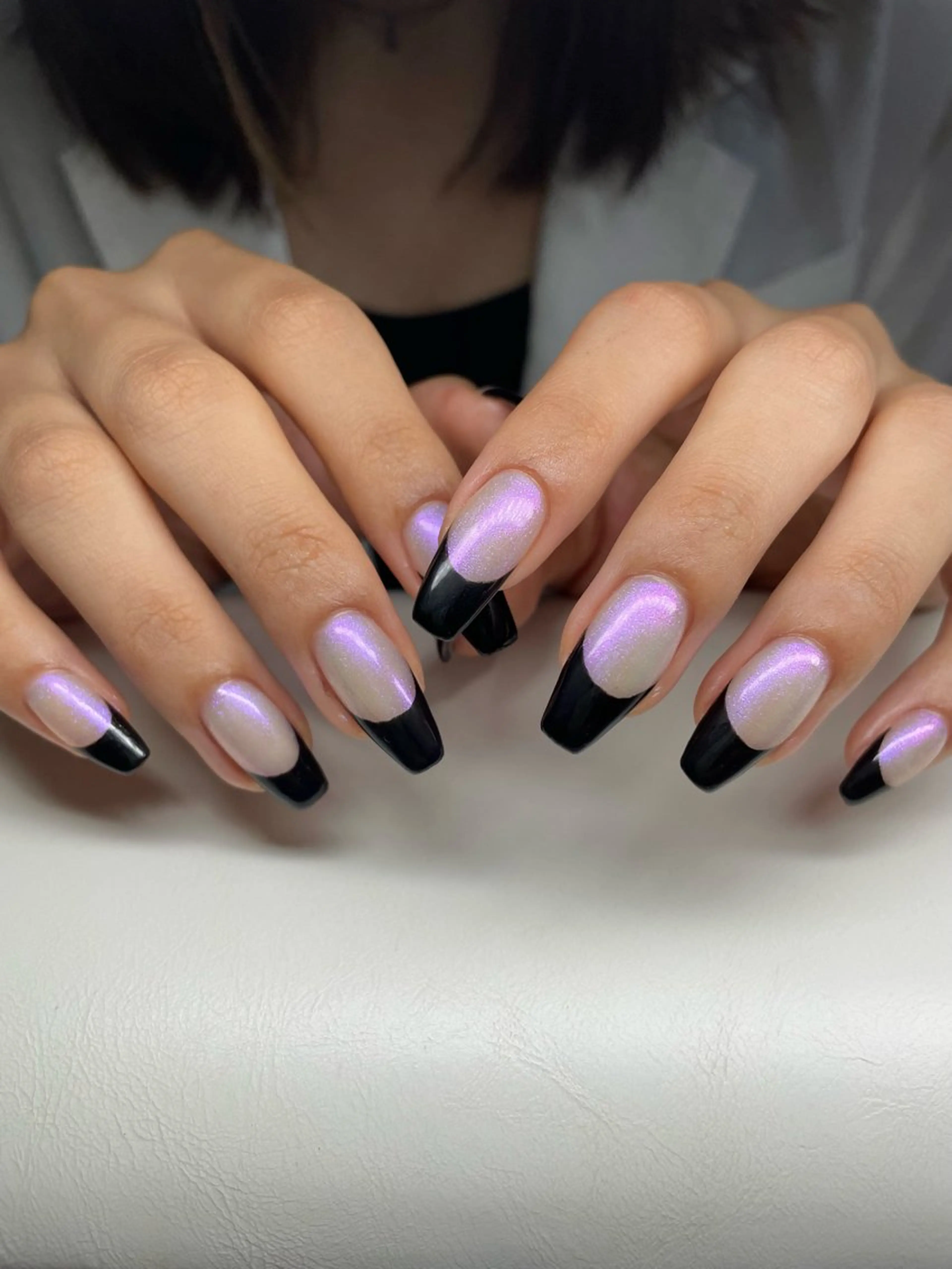 (¥5,000)💅 神谷が作るギャルフレンチネイル💖ベースカラー込み❣️新規、リピーター様オフ無料❣️の写真