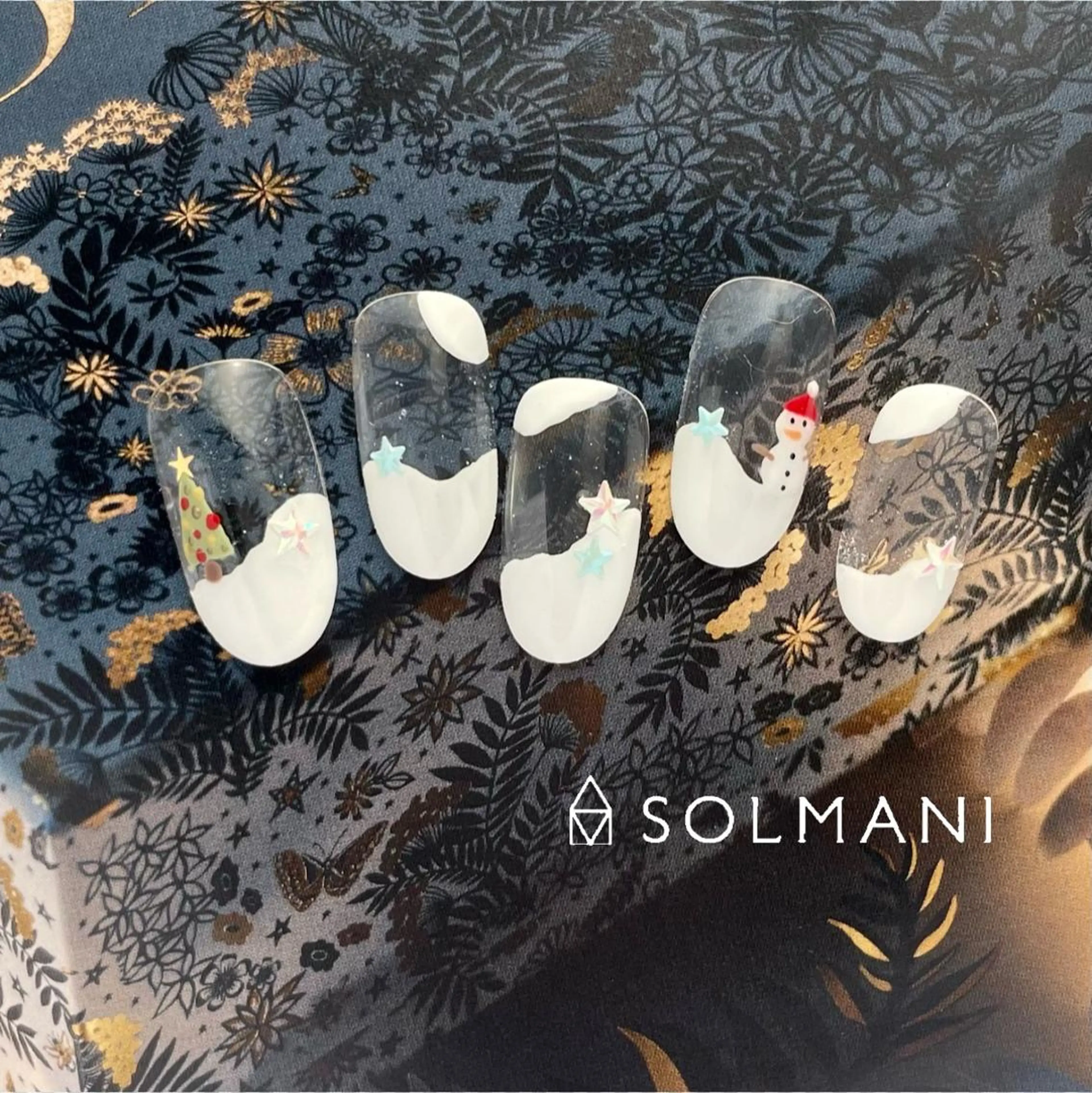 ネイル SOLMANI 予約担当のネイルデザイン