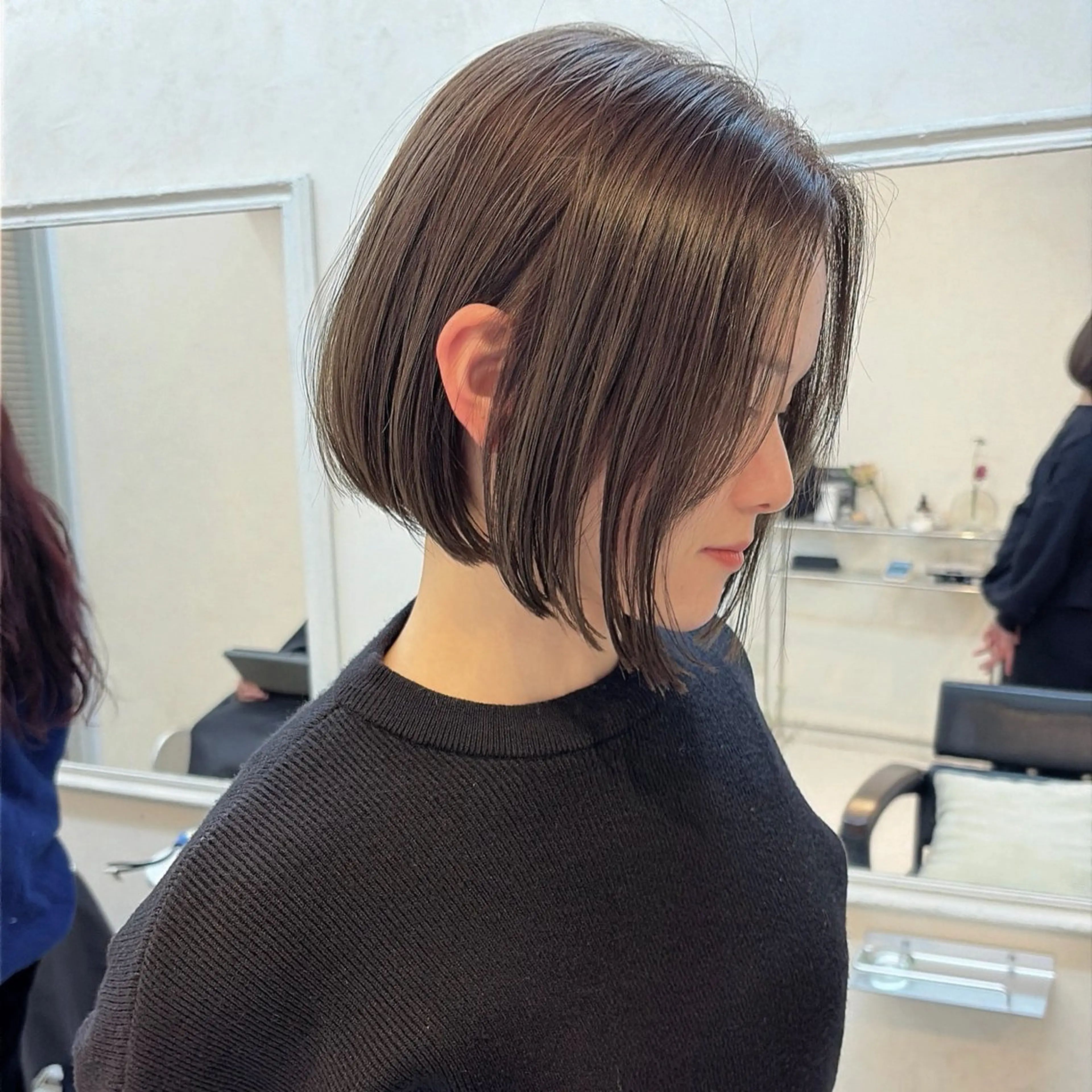 ショート カラー カット ヘアカラー iet.所属・ウルフ/ボブ/耳ツボ ジュエリー◎ricoのヘアスタイル