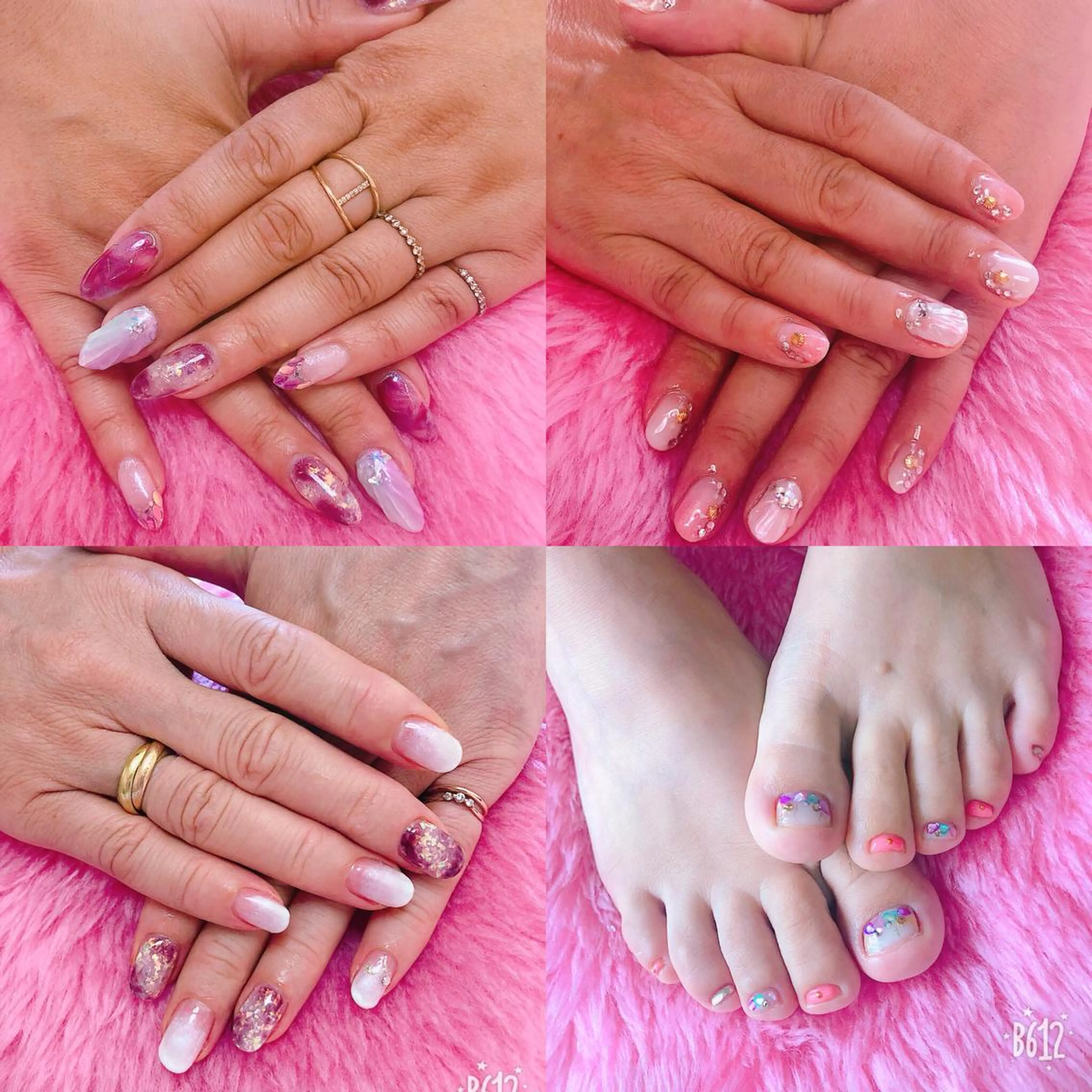 ネイル キラキラネイル NAILWISH所属・橋本 千智のネイルデザイン