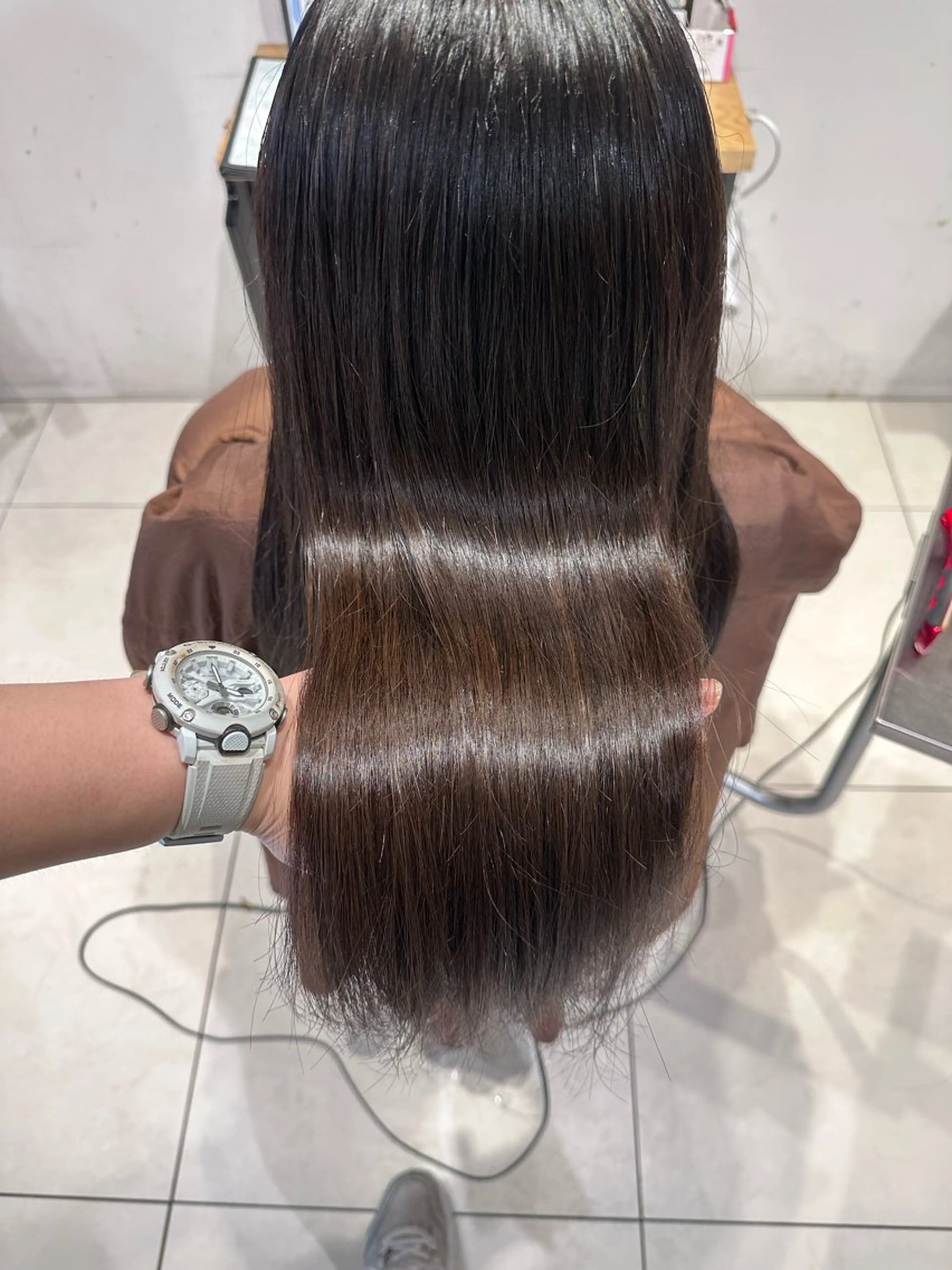 💜縮毛矯正💜【カット＋プレミアムストレート】の写真