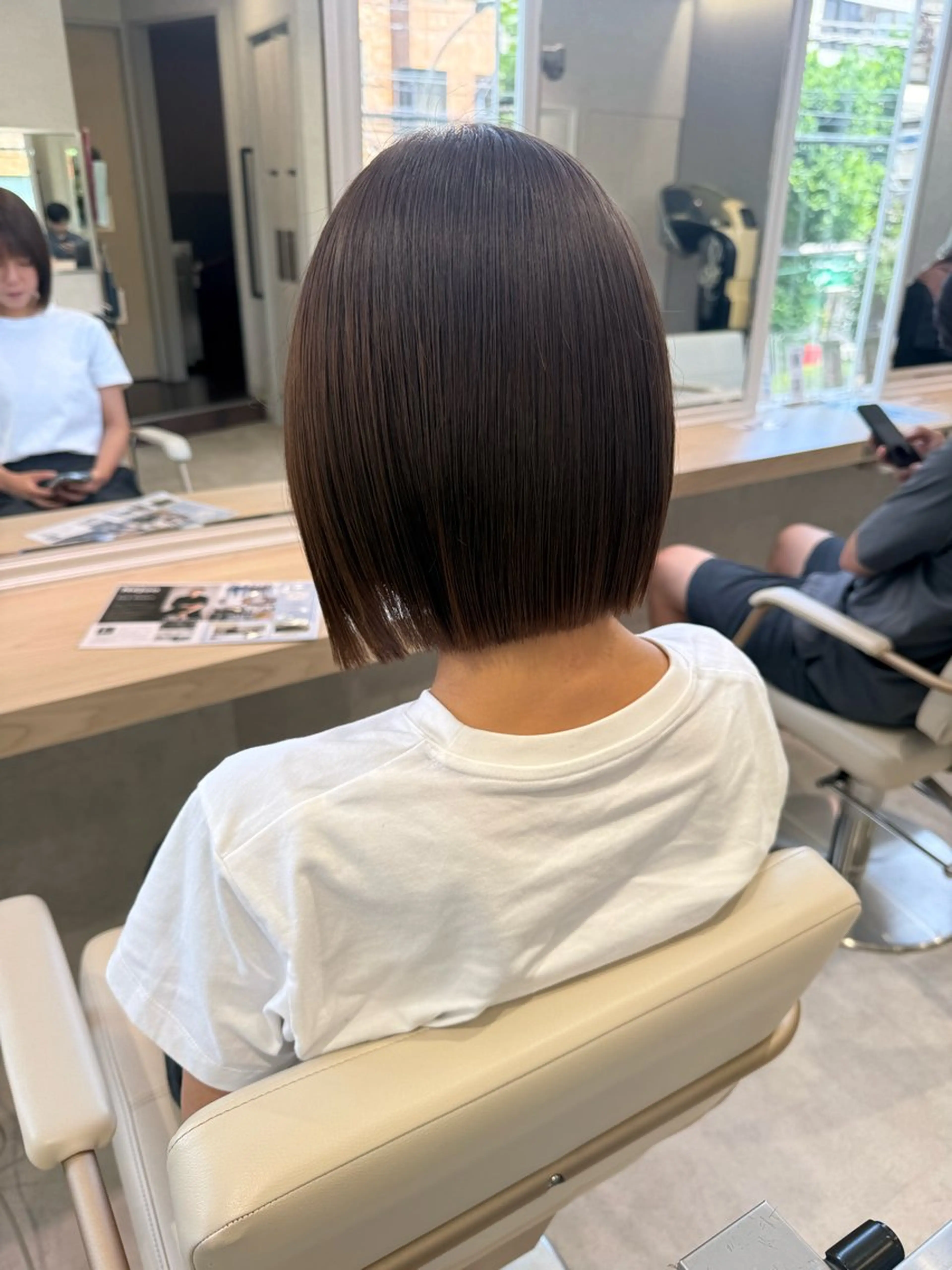 ショート カット ヘアカラー トリートメント 美髪⭐︎髪質改善 井上　康司のヘアスタイル