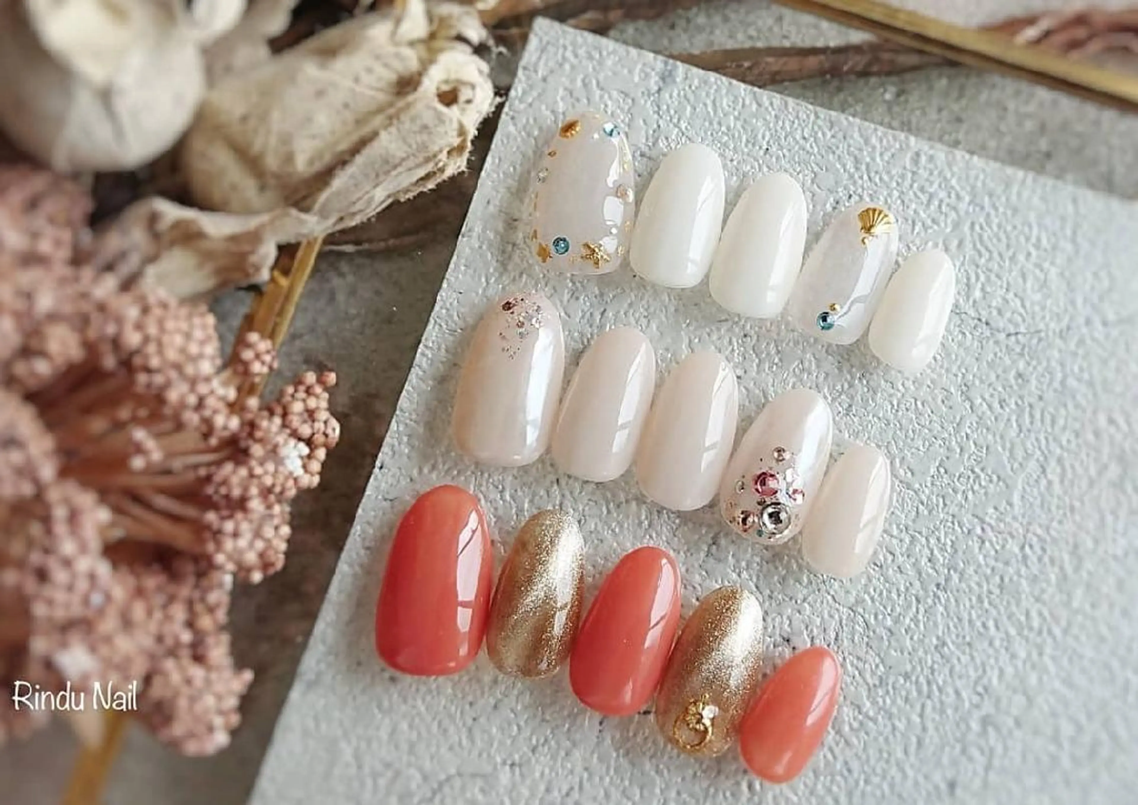 ネイル ハンドネイル Rindu Nail 名駅miniのネイルデザイン