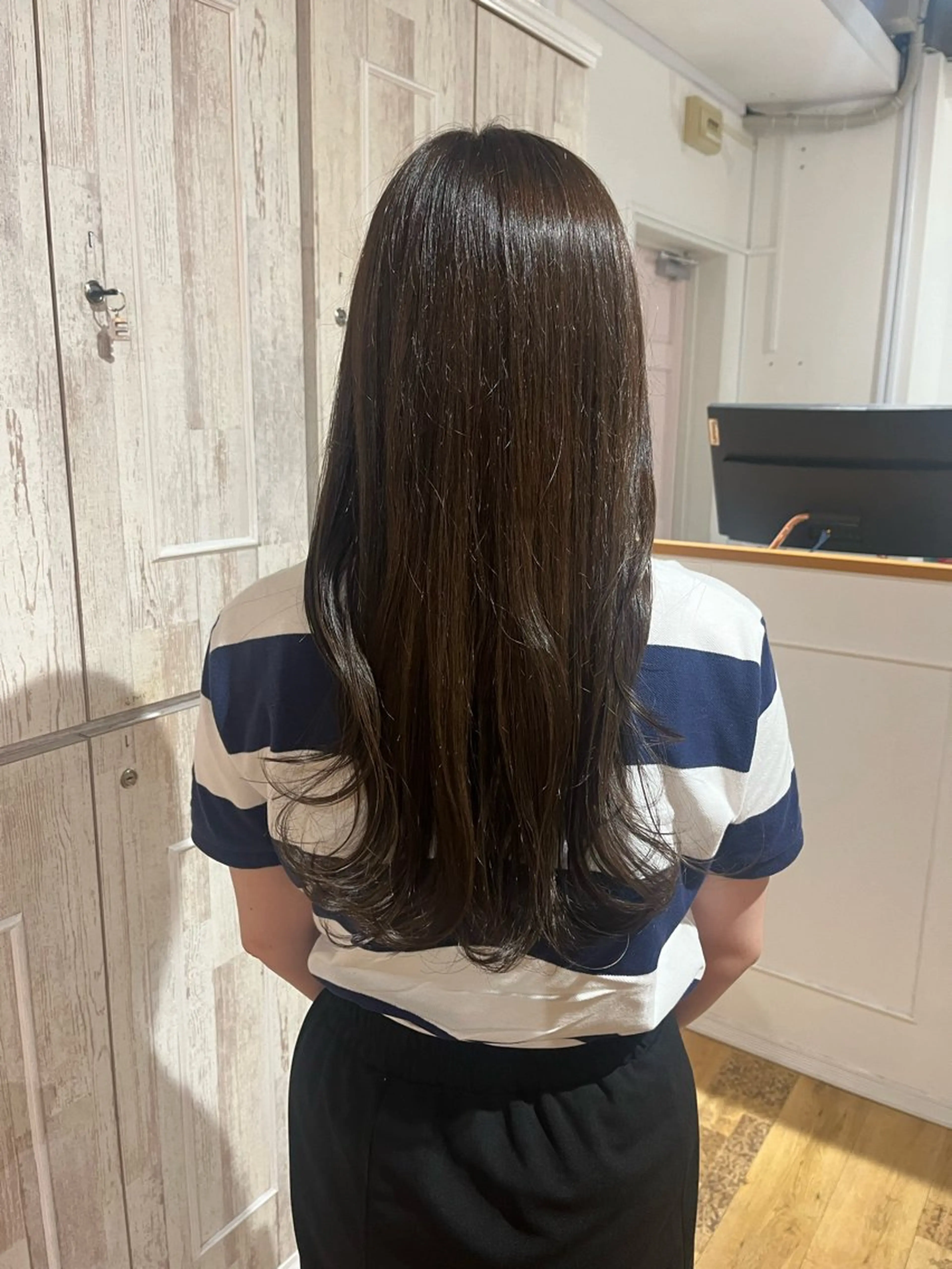 ロング madoka/ カラーモデル🧦のヘアスタイル