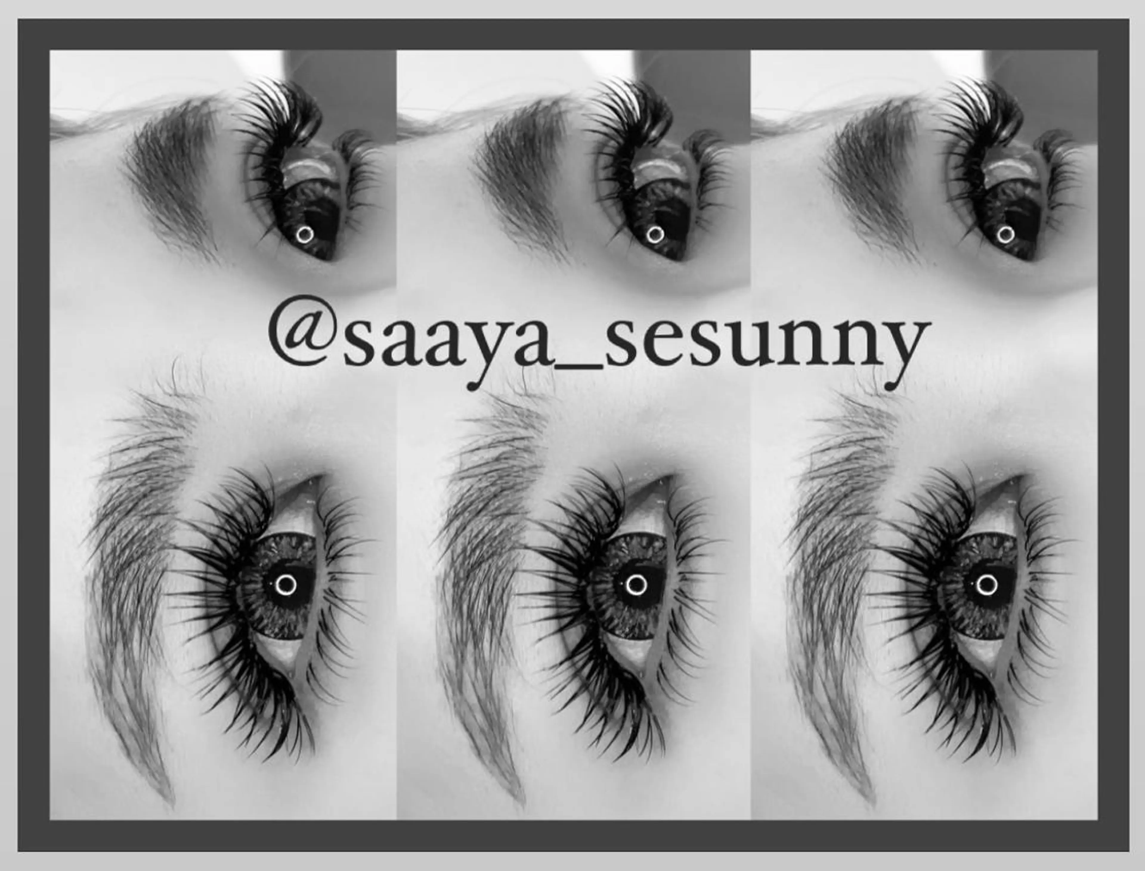 マツエク・マツパ マツエク SESUNNY セサ二ー　SAYAのマツエク・マツパデザイン