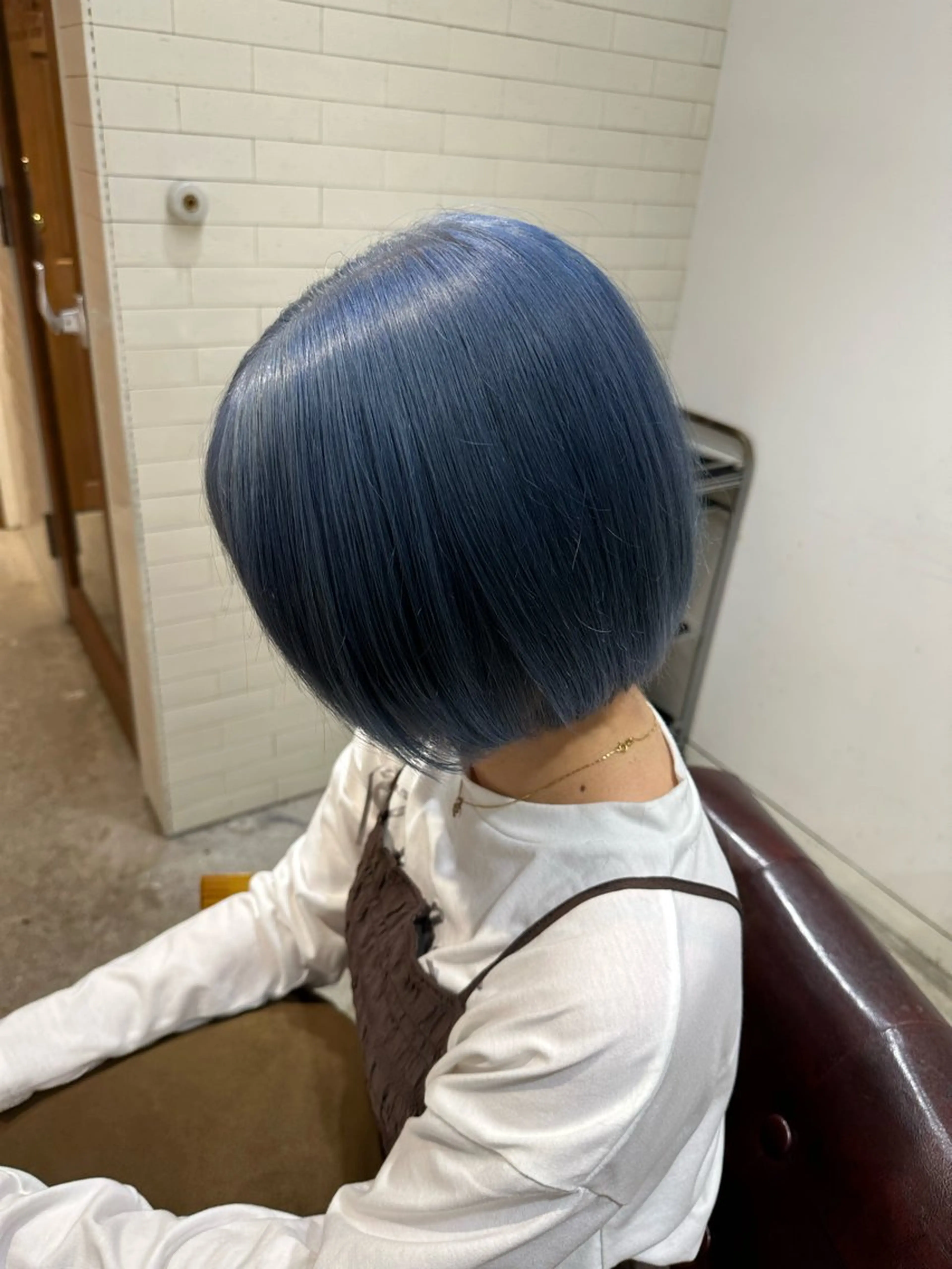 ミディアム カラー カット ヘアカラー トリートメント 🌟艶髪ブリーチ髪質 改善🌟shunmaのヘアスタイル