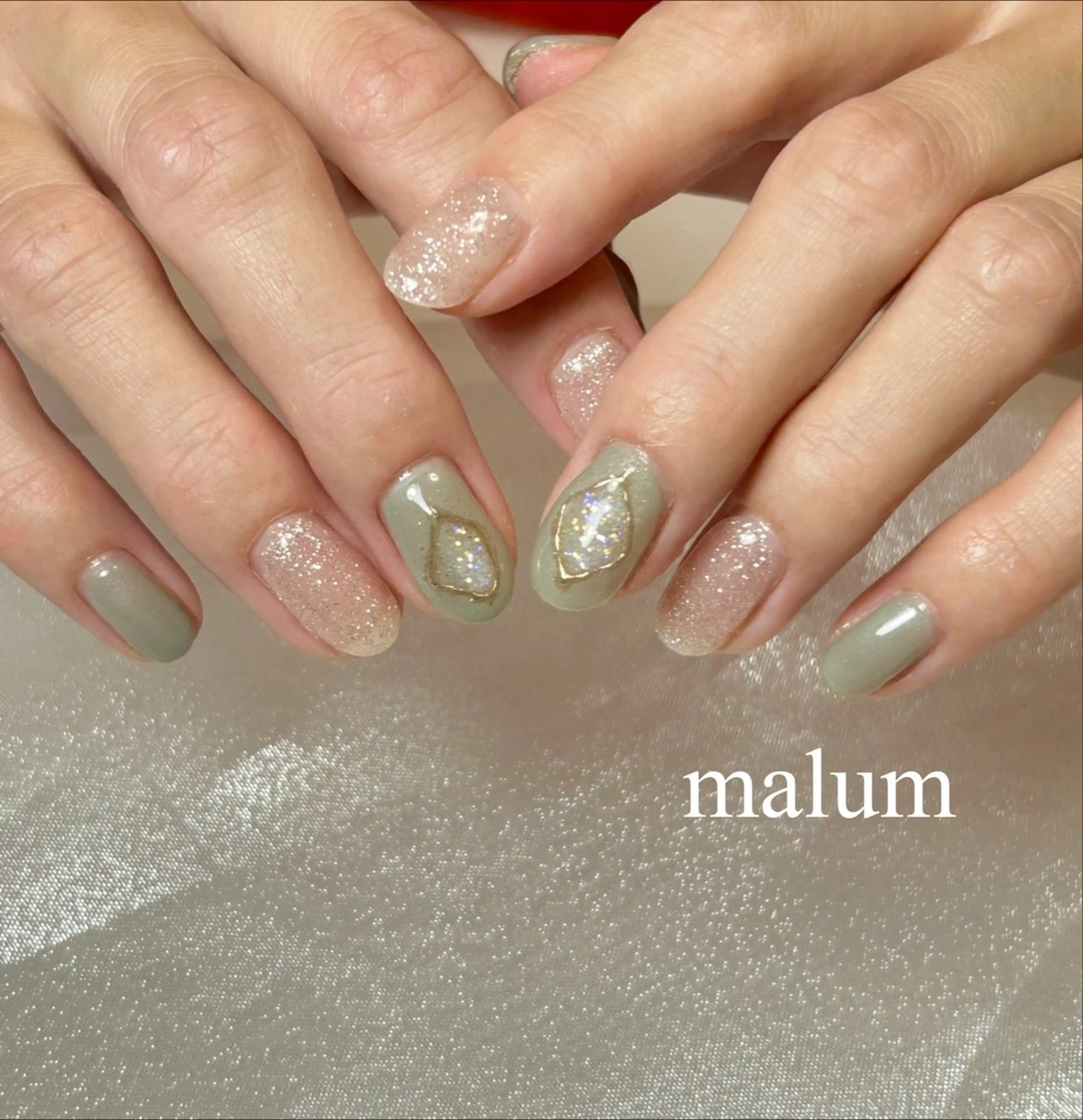 ネイル ハンドネイル malum nailのネイルデザイン
