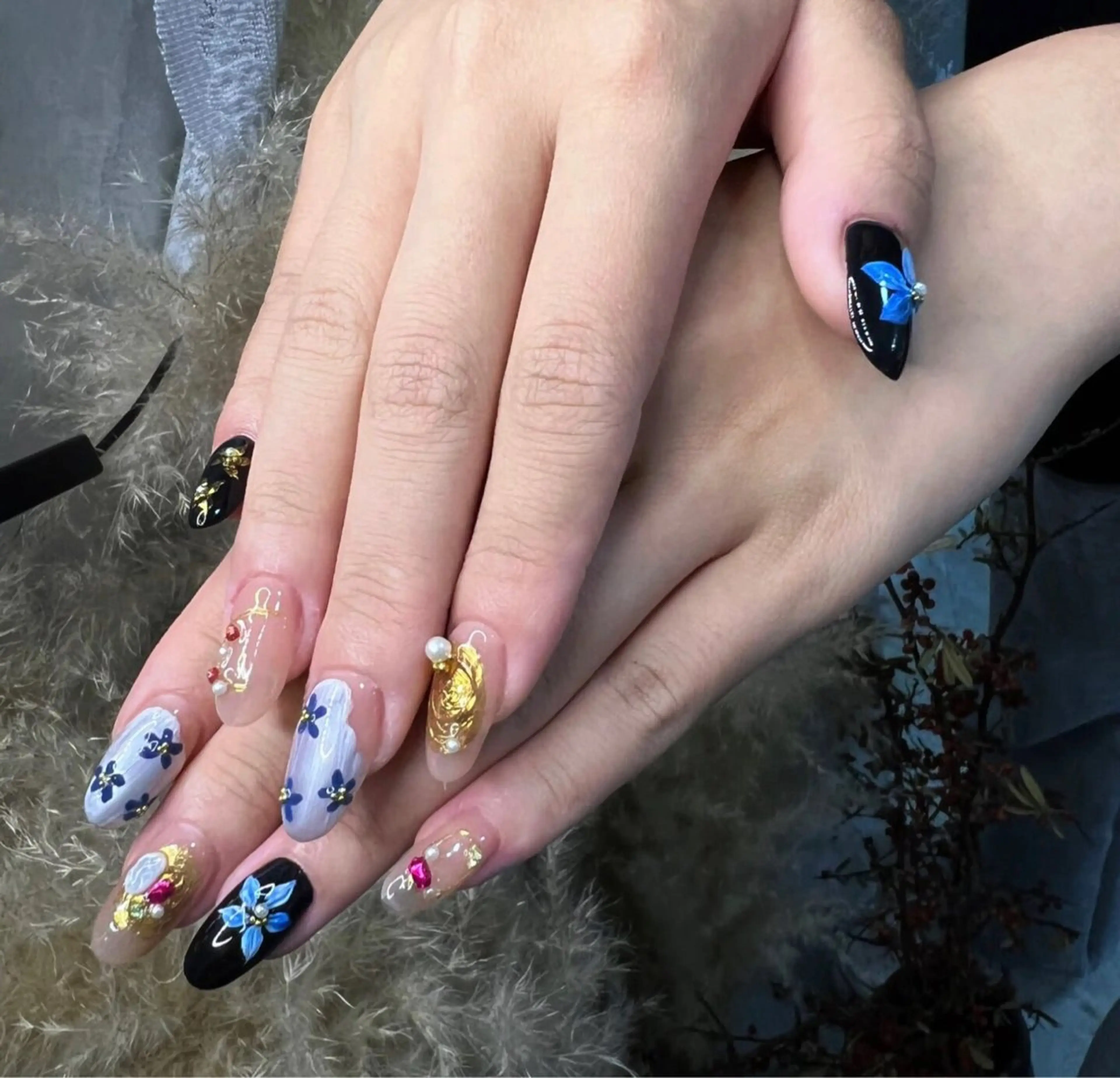 ネイル 持ち込み ハンドネイル enju0422所属・谷口 雪のネイルデザイン