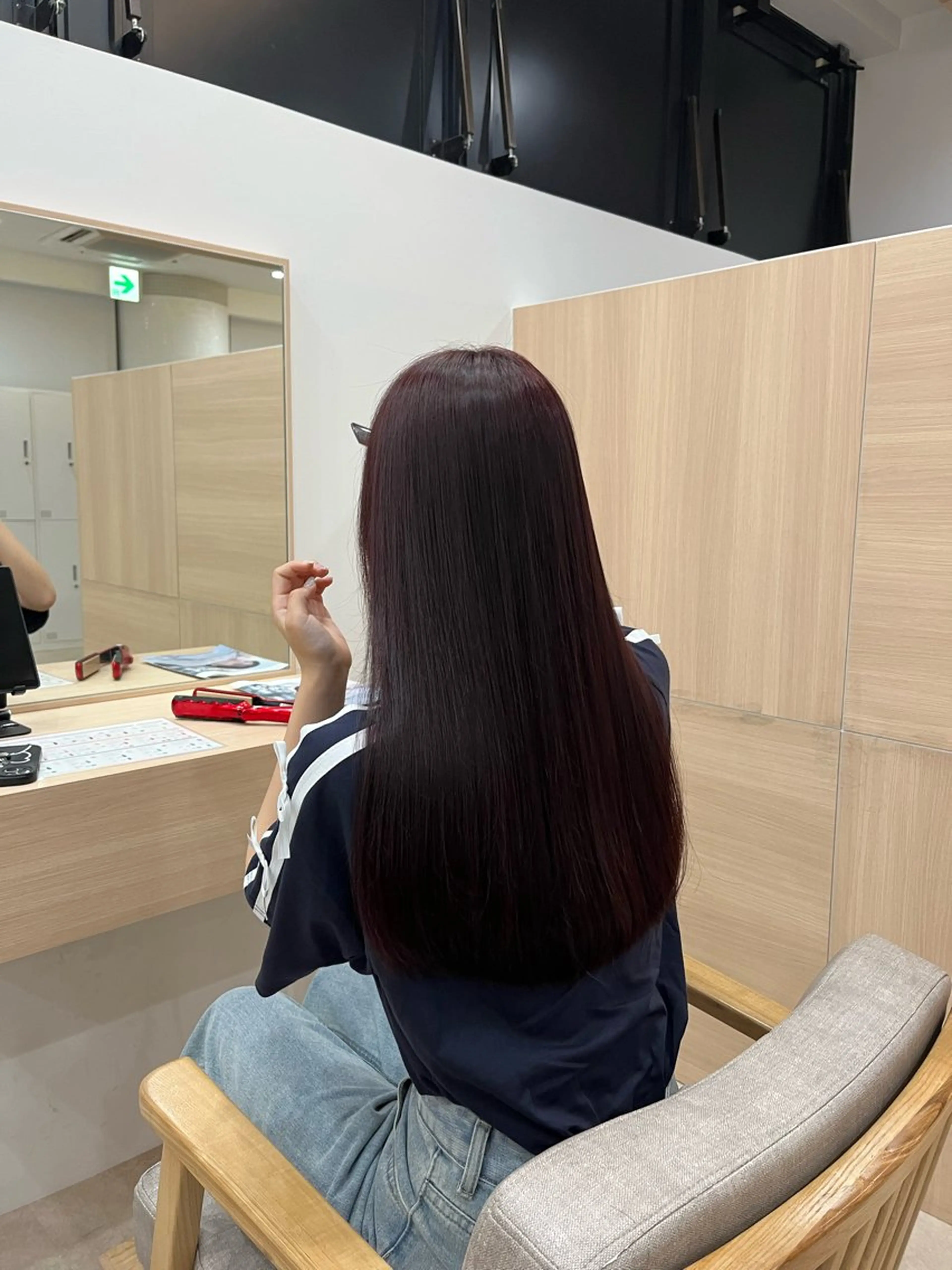 ロング カラー little×RINNE 栄所属・栄美容師/ ふう💇🏼‍♀️のヘアスタイル