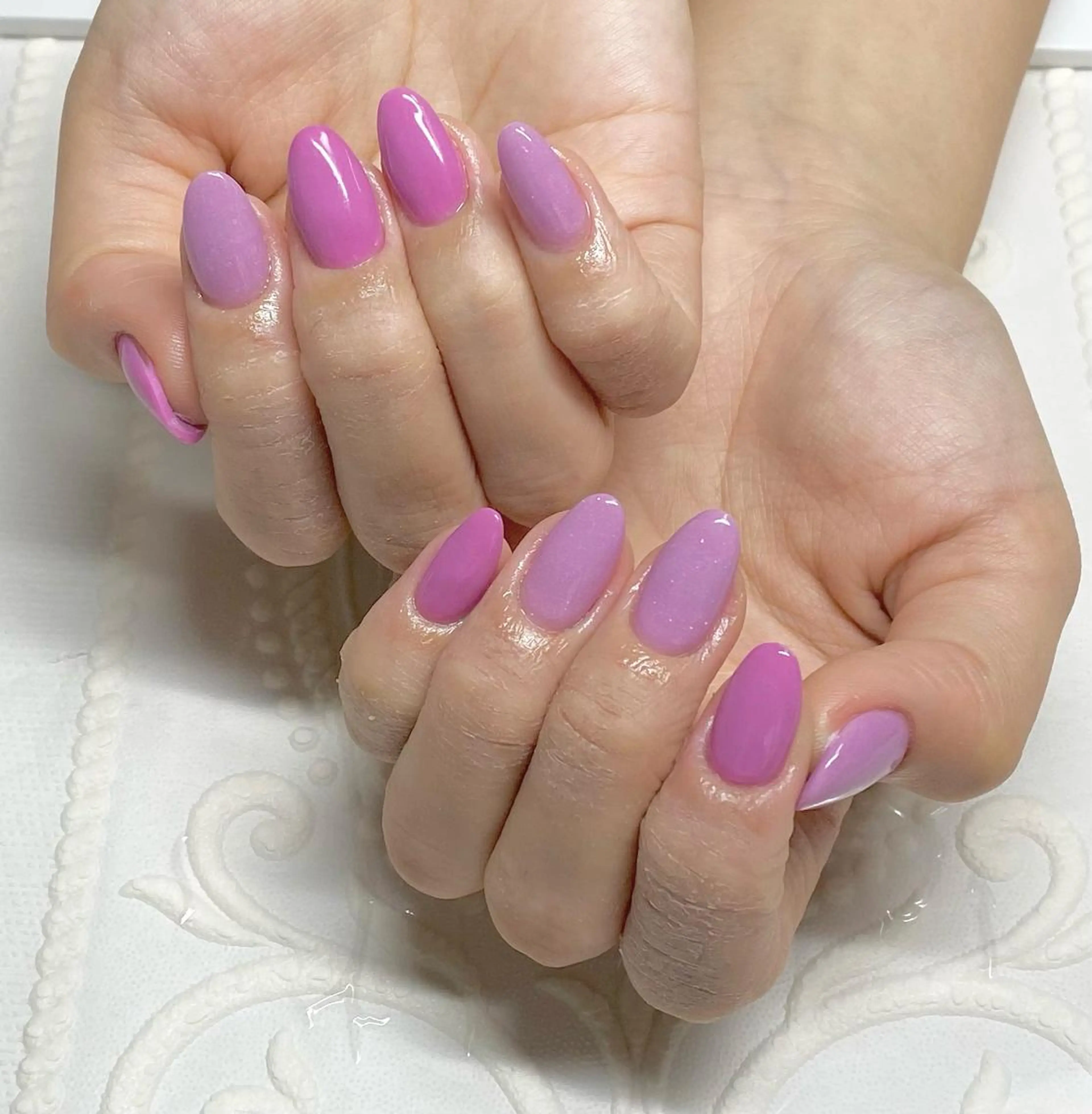 ショート ネイル ハンドネイル lune nail_2017のその他イメージ