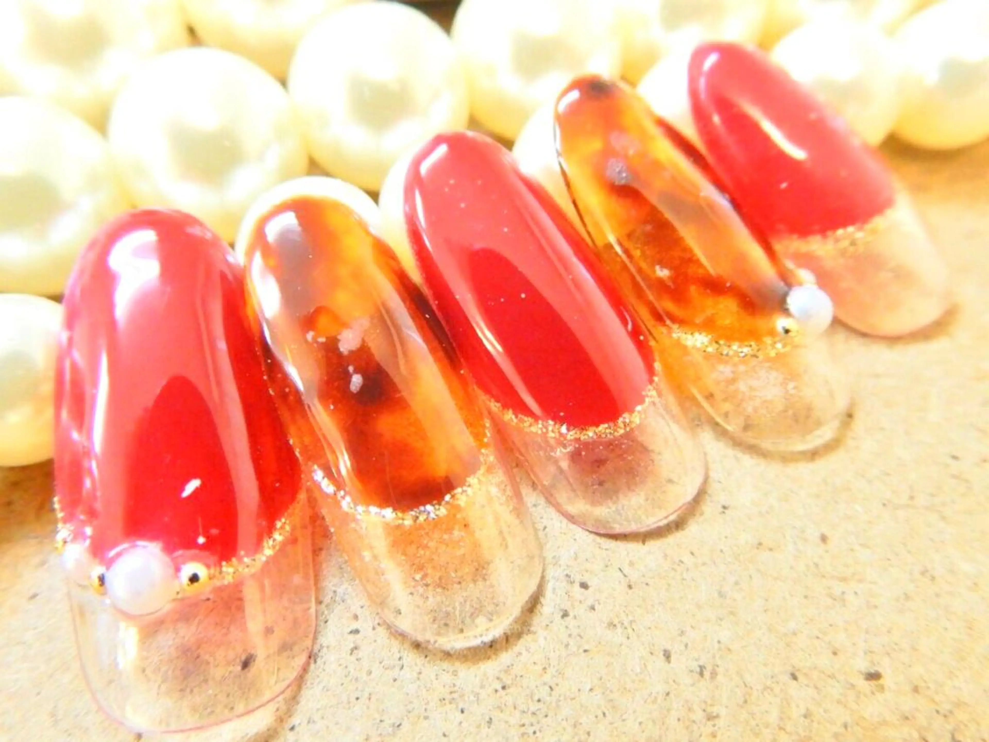 ネイル ジェルネイル ソフトジェル Dolce.Nail 柏店のネイルデザイン