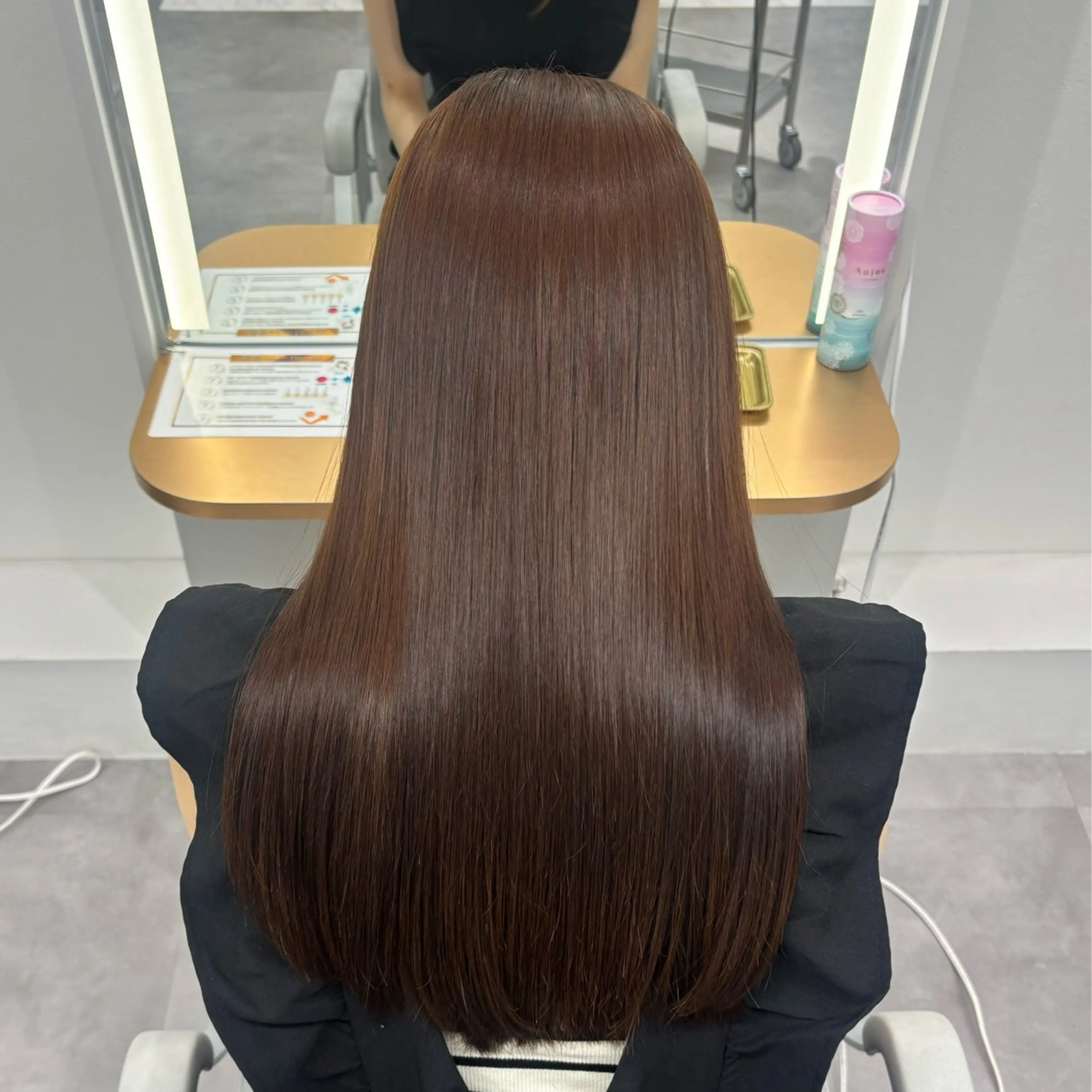 ロング 福本 葵のヘアスタイル