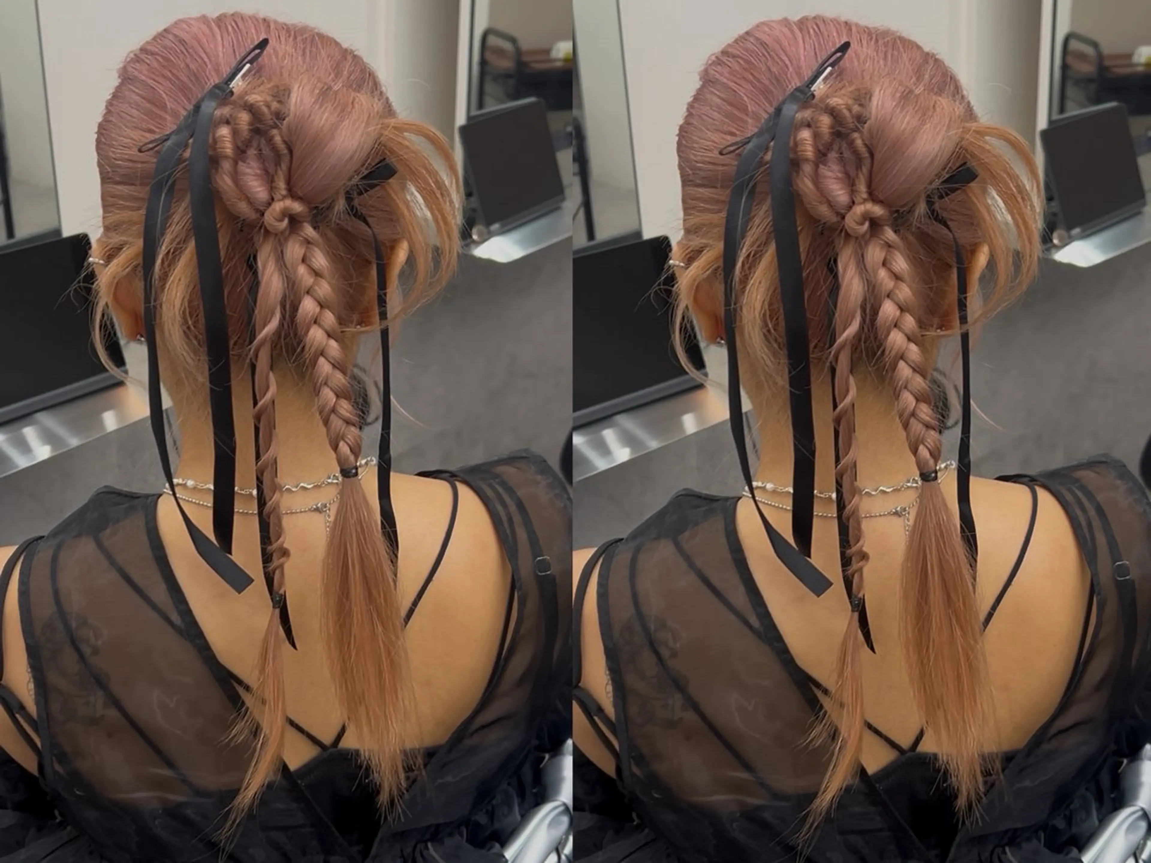 ロング ヘアセット 🌈韓国ヘア　🌈 銀座　KANAのヘアスタイル