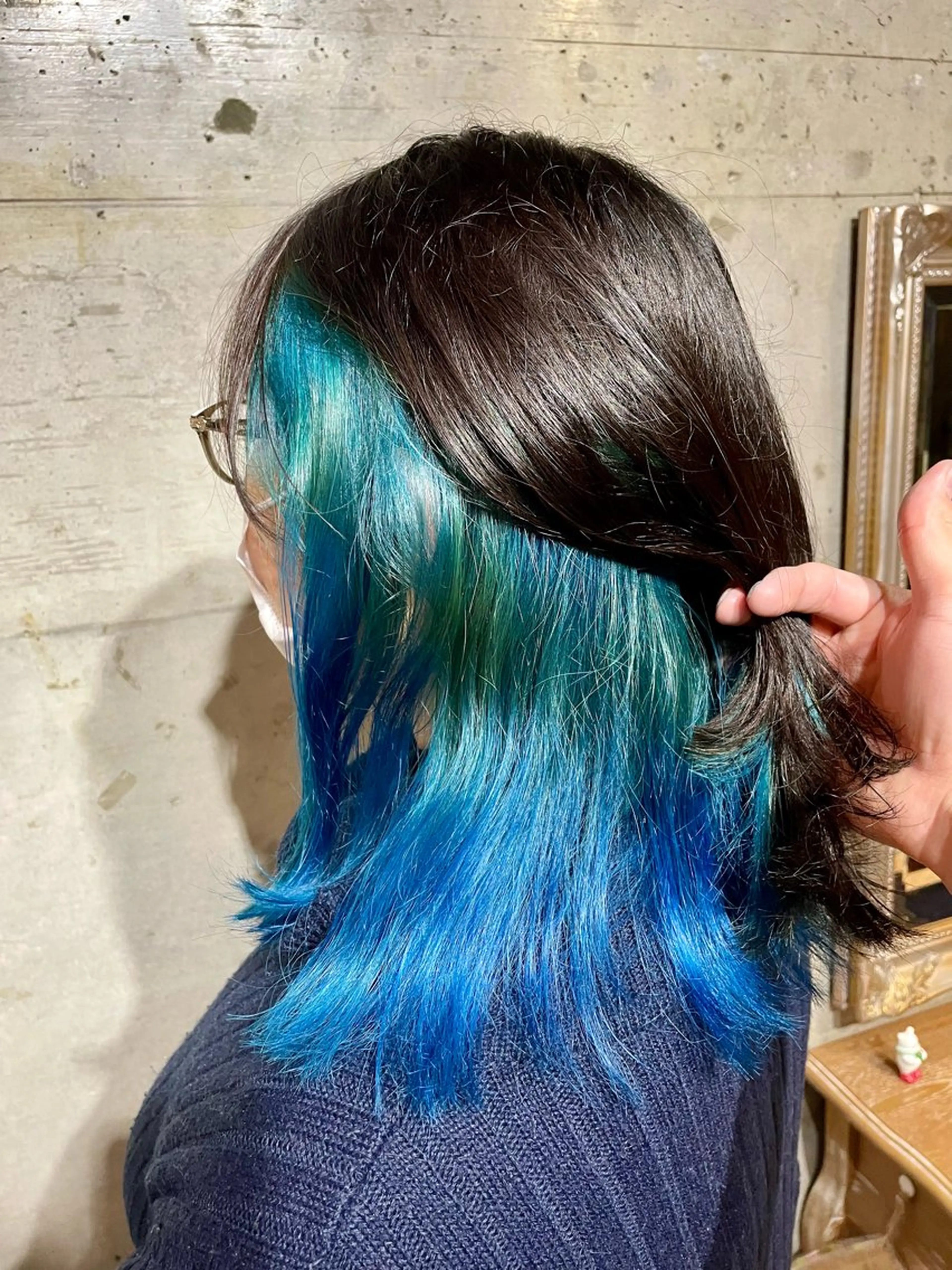 ミディアム 坂本 勇将のヘアスタイル