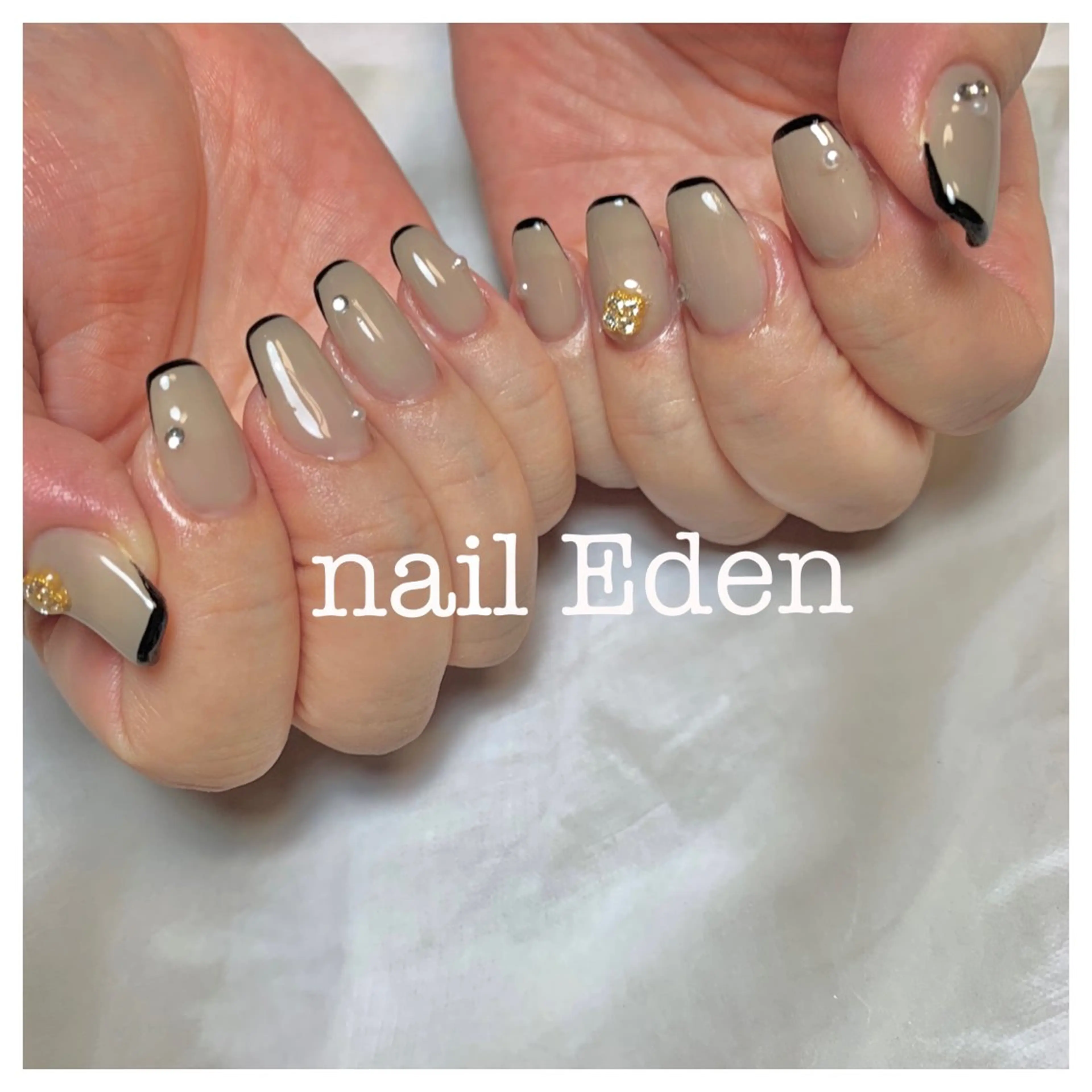 ネイル 持ち込み ハンドネイル ハンドケア Eden　private nail saron所属・Eden ♾️のネイルデザイン