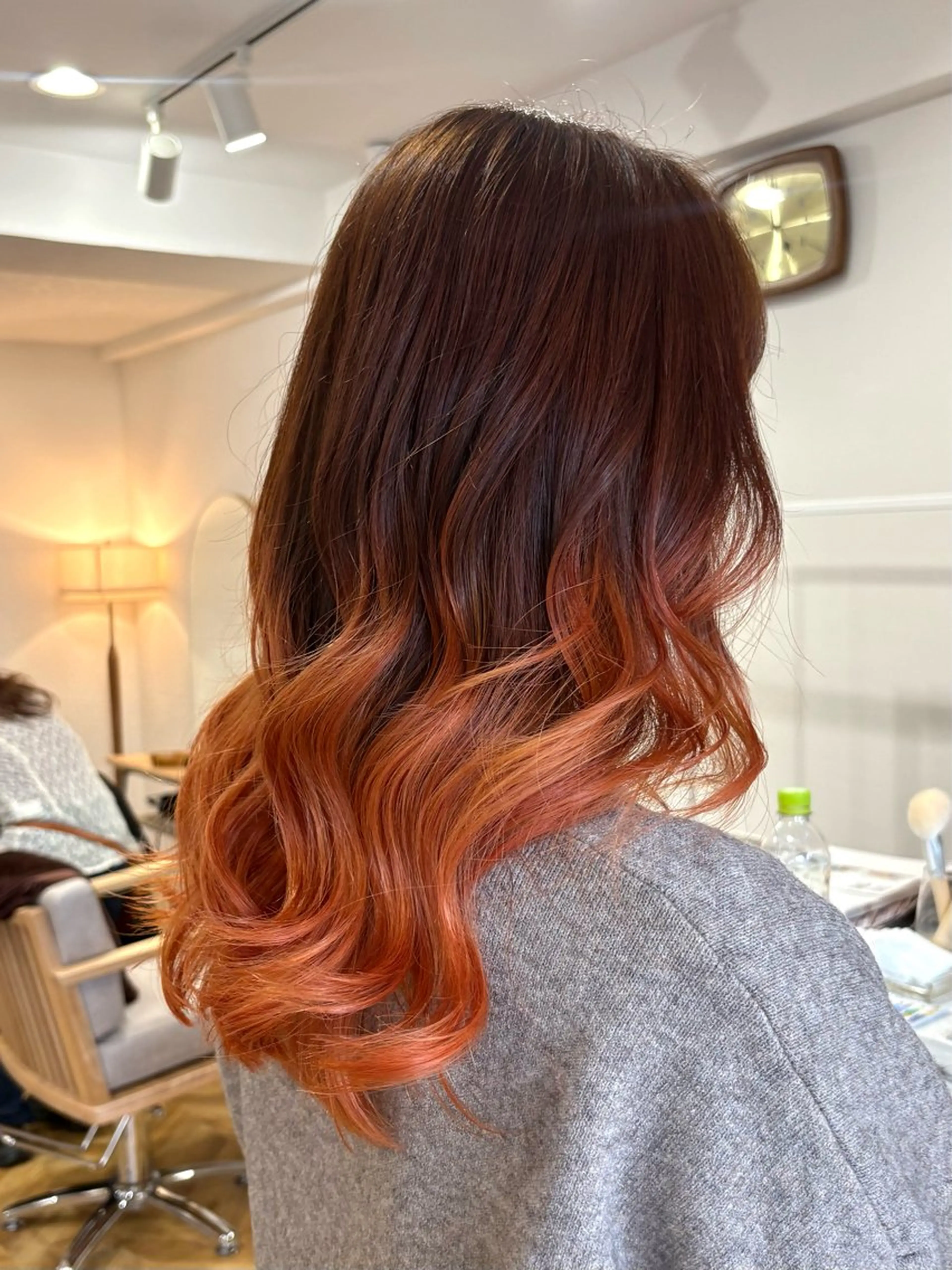 ミディアム カット ヘアカラー トリートメント ノエ/ インナーカラー/高岳のヘアスタイル