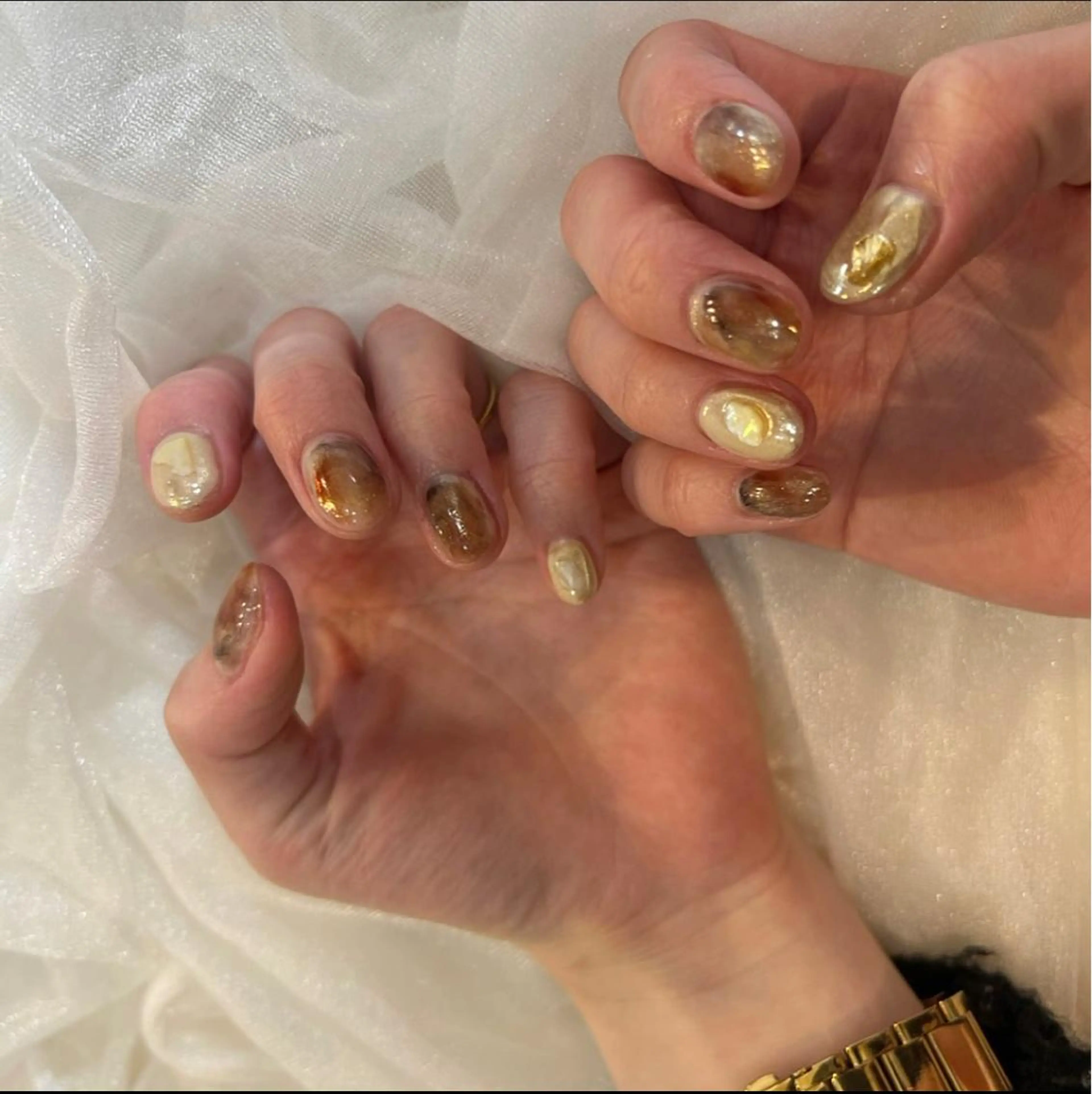 ネイル アートネイル ニュアンスネイル ハンドネイル rina eye&nailのマツエク・マツパデザイン