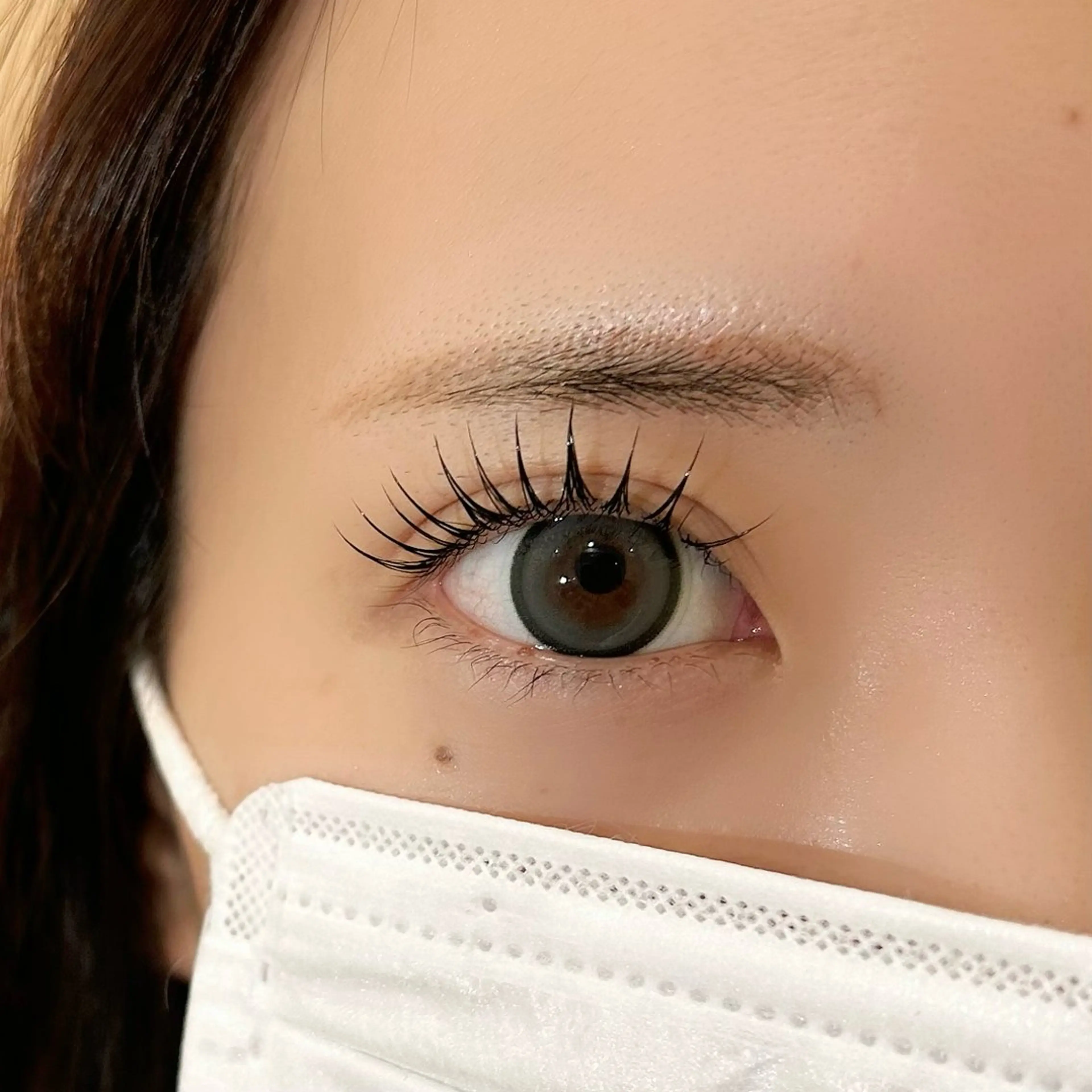 マツエク・マツパ フラットラッシュ eyesalon Bailaのマツエク・マツパデザイン