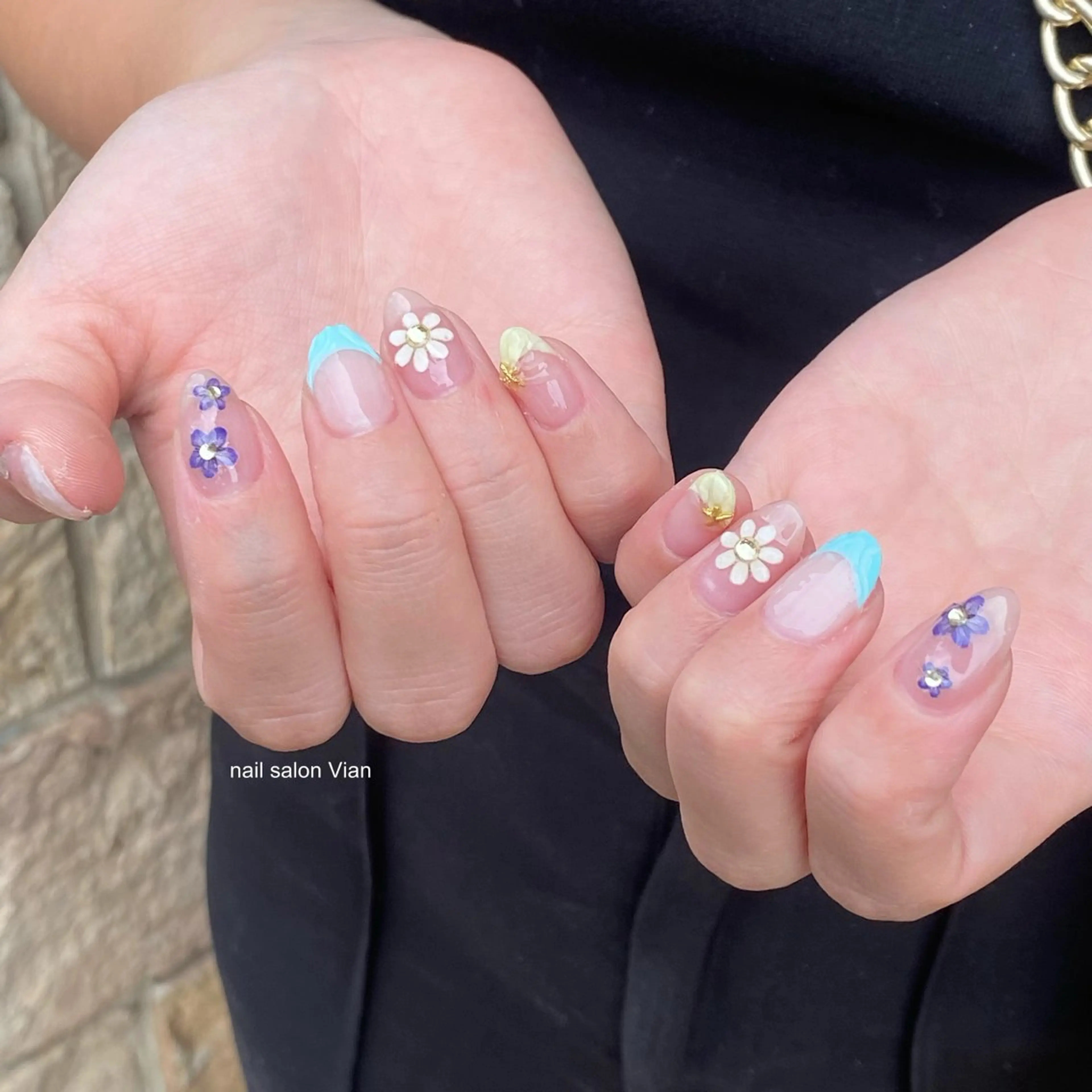 ネイル ハンドネイル nail salon Vian YUIのネイルデザイン