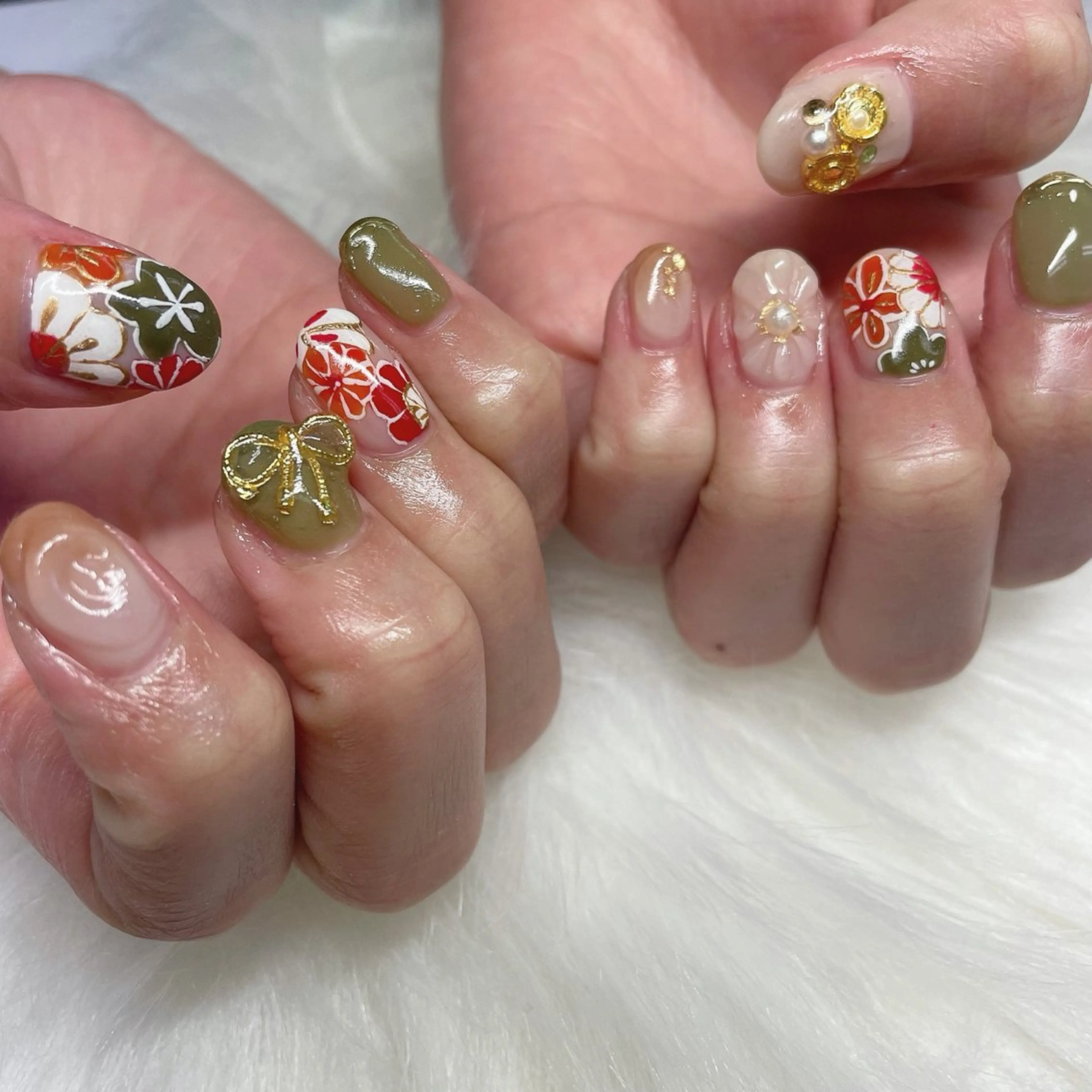 【🤚🏼ハンド】新成人限定👘成人式用持ち込みデザイン💟/オフあり/パラジェル登録店✨【中野/高円寺/阿佐ヶ谷】の写真