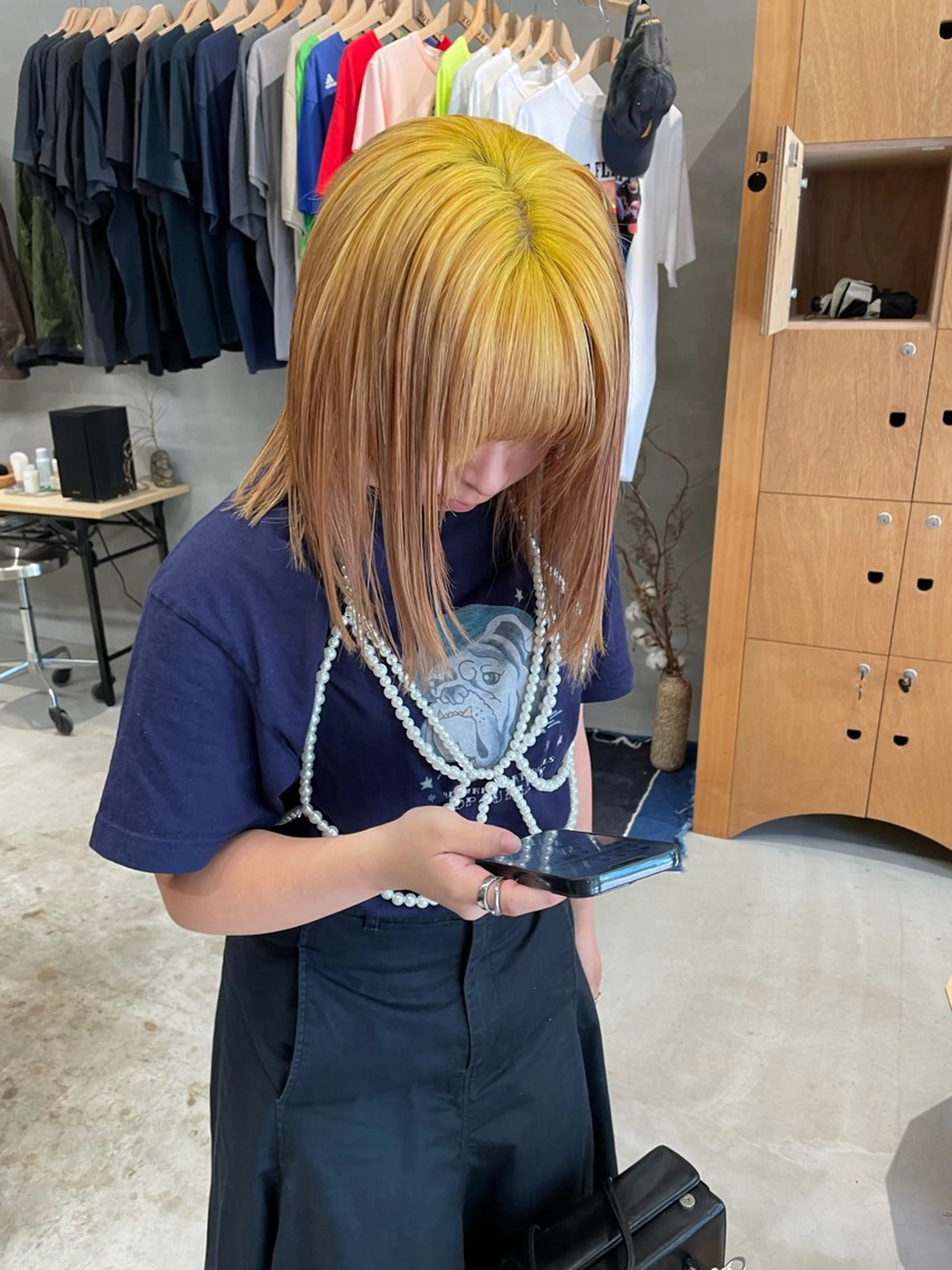 カラー wewe: momoeのヘアスタイル