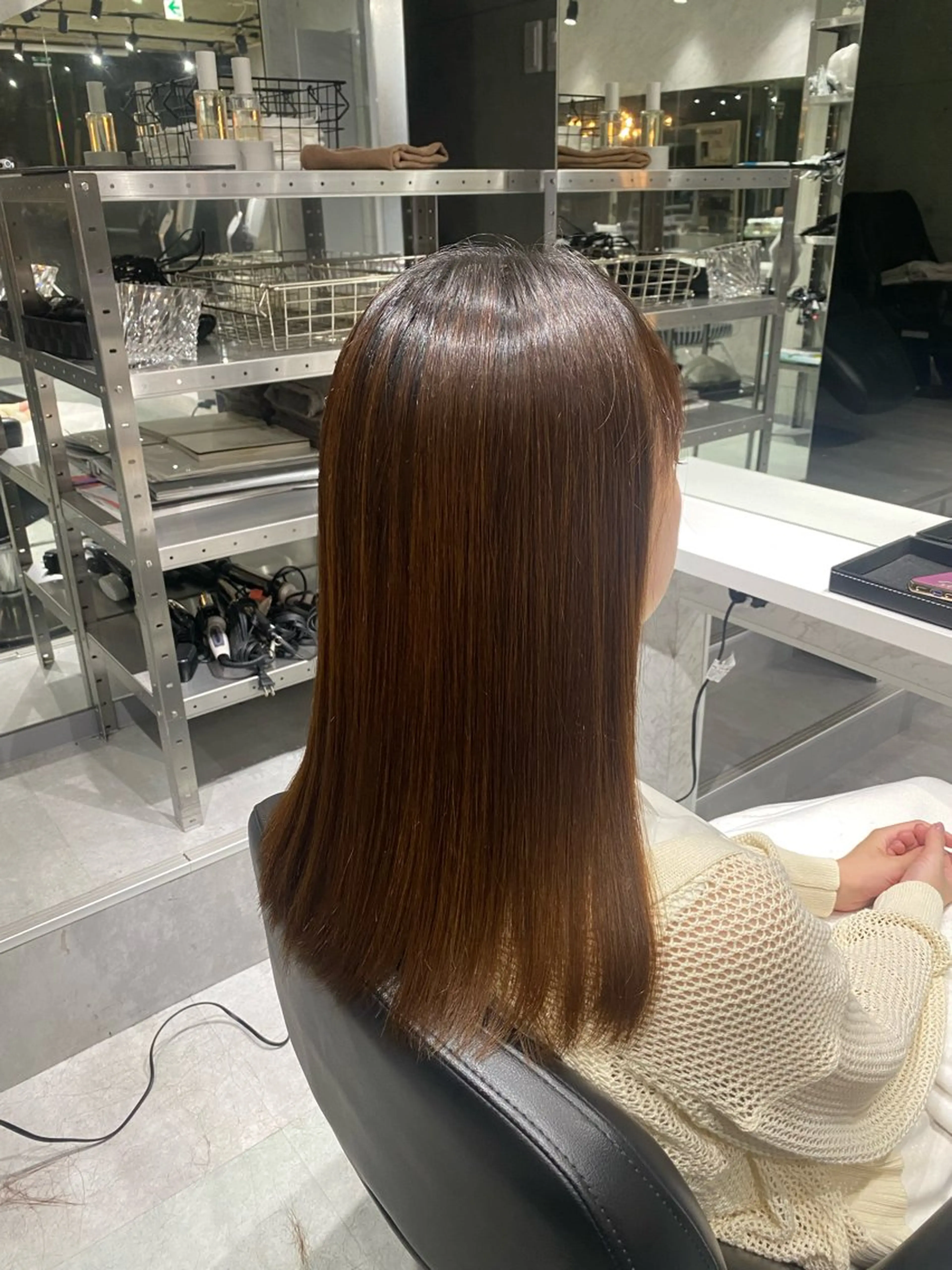 ロング 縮毛矯正 トリートメント GINGER所属・GINGER yohのヘアスタイル