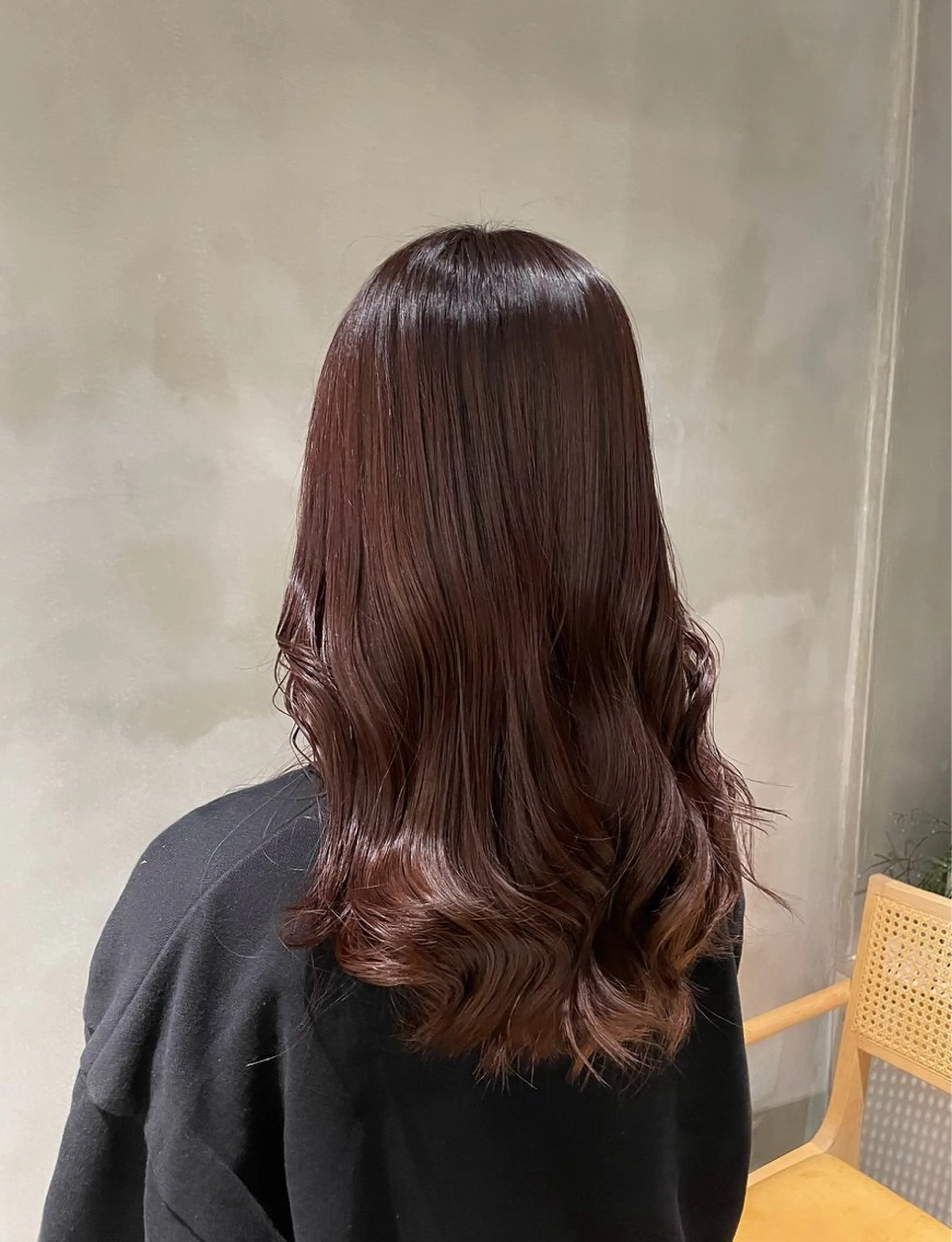 ロング カラー 頼金 愛海のヘアスタイル