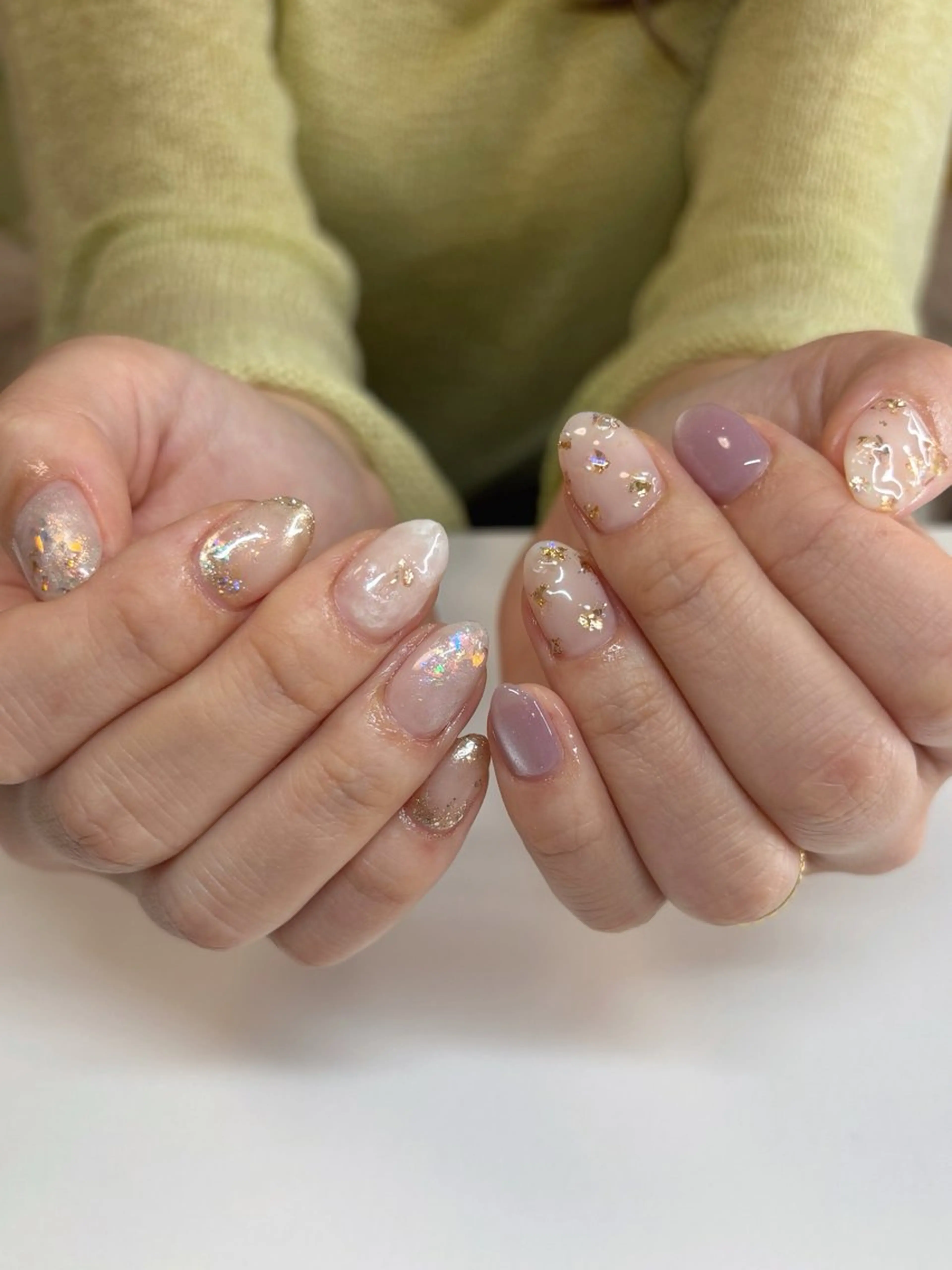 ネイル ハンドネイル moi nail ˙⋆.˚のネイルデザイン