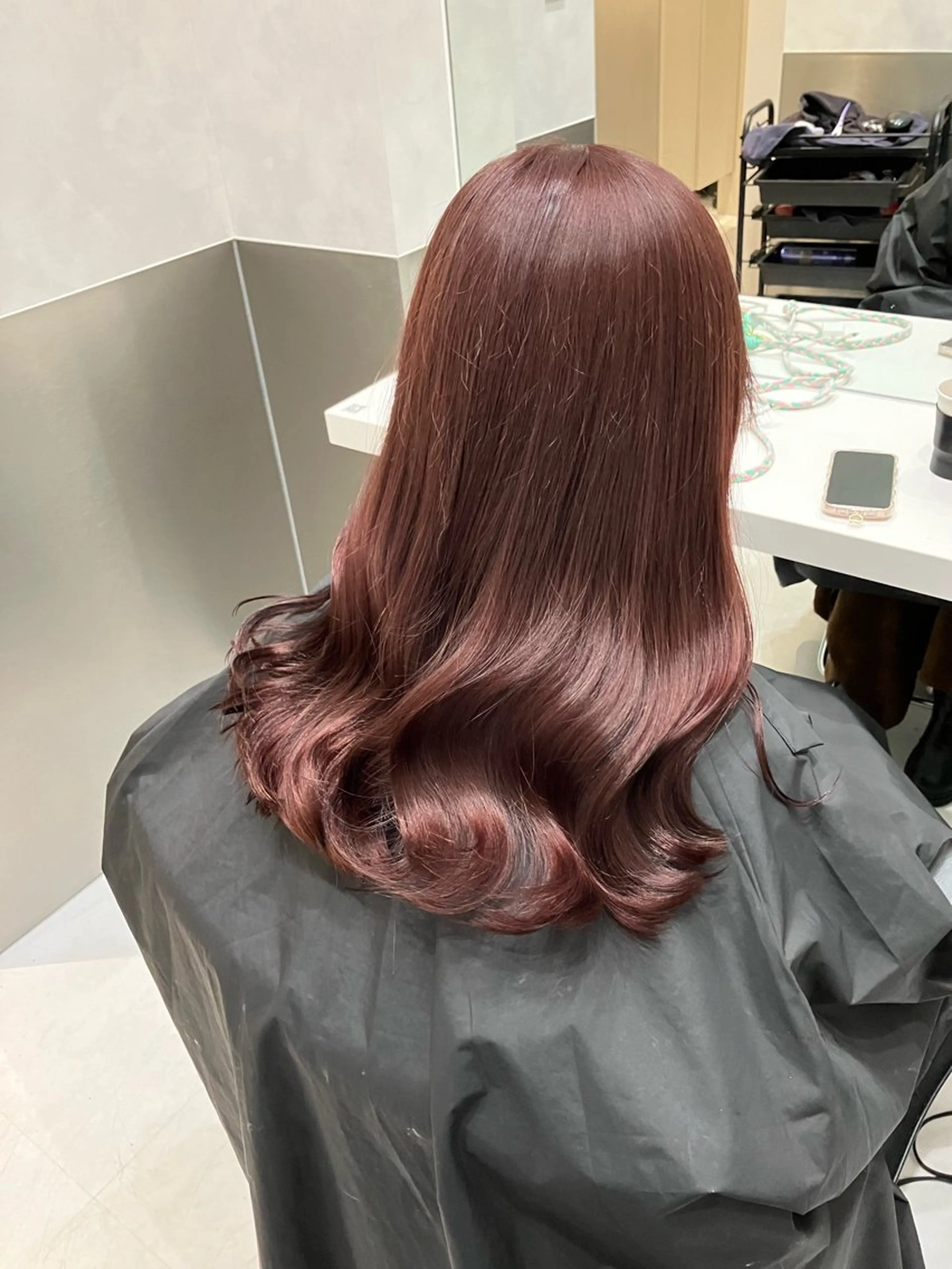 ロング カラー カット ヘアカラー トリートメント GO TODAY SHAIRE SALON原宿vita店舗所属・🩷完全マンツーマン 💖ASAHIのヘアスタイル