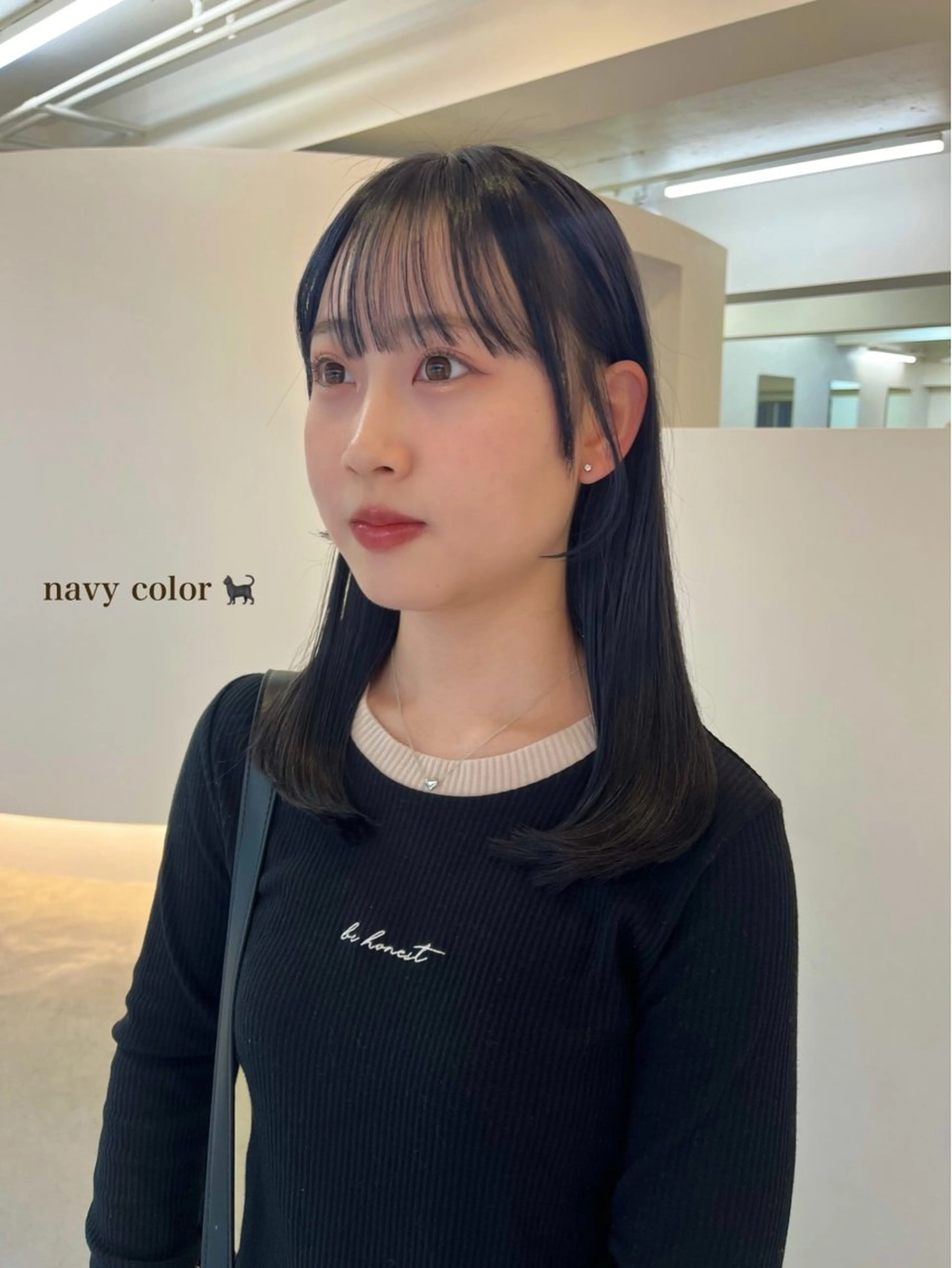 ミディアム ハルカ/ fit standのヘアスタイル