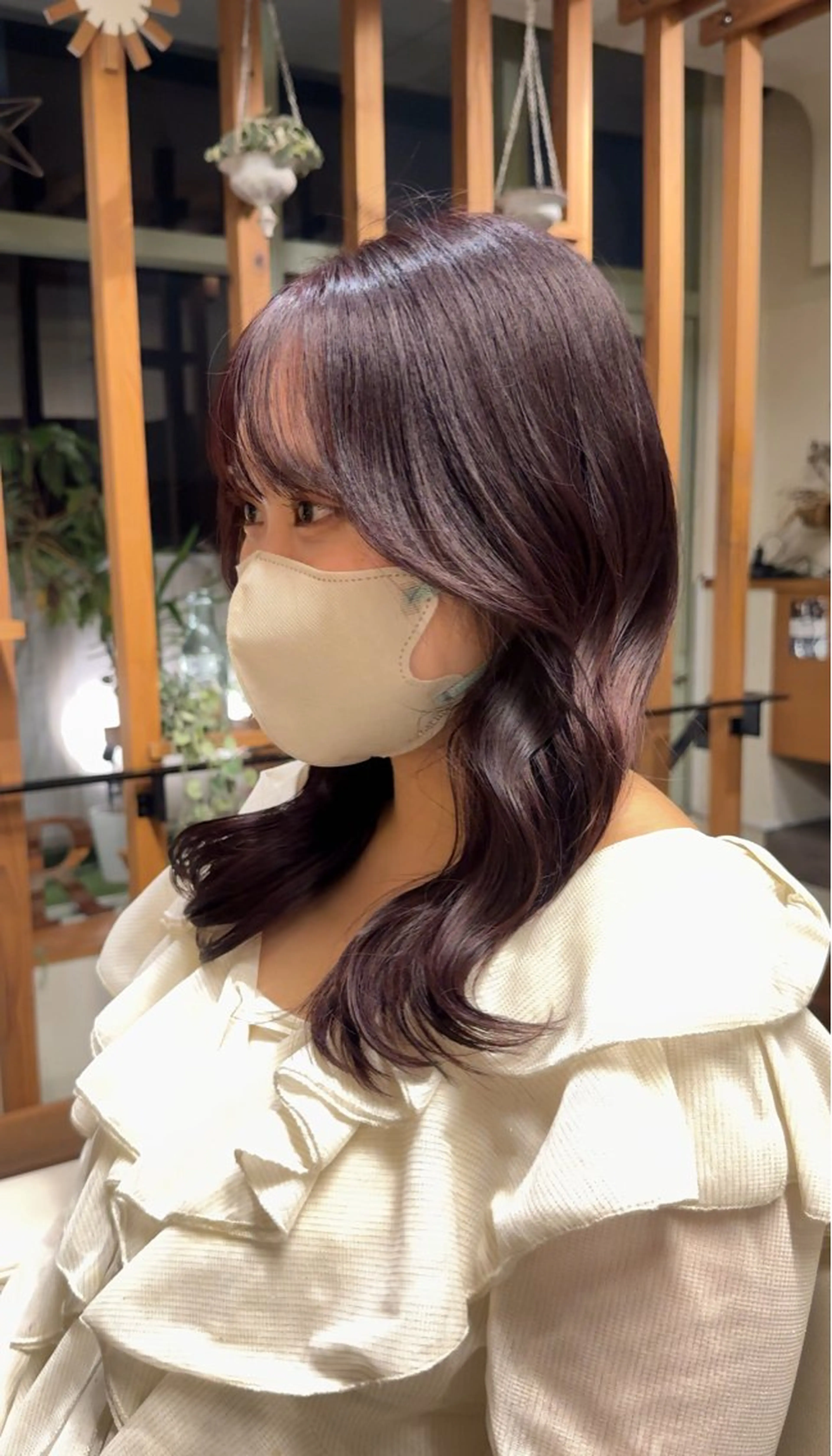 セミロング カット ヘアカラー トリートメント レイヤー/髪質改善/ ボブ/井上　陽のヘアスタイル