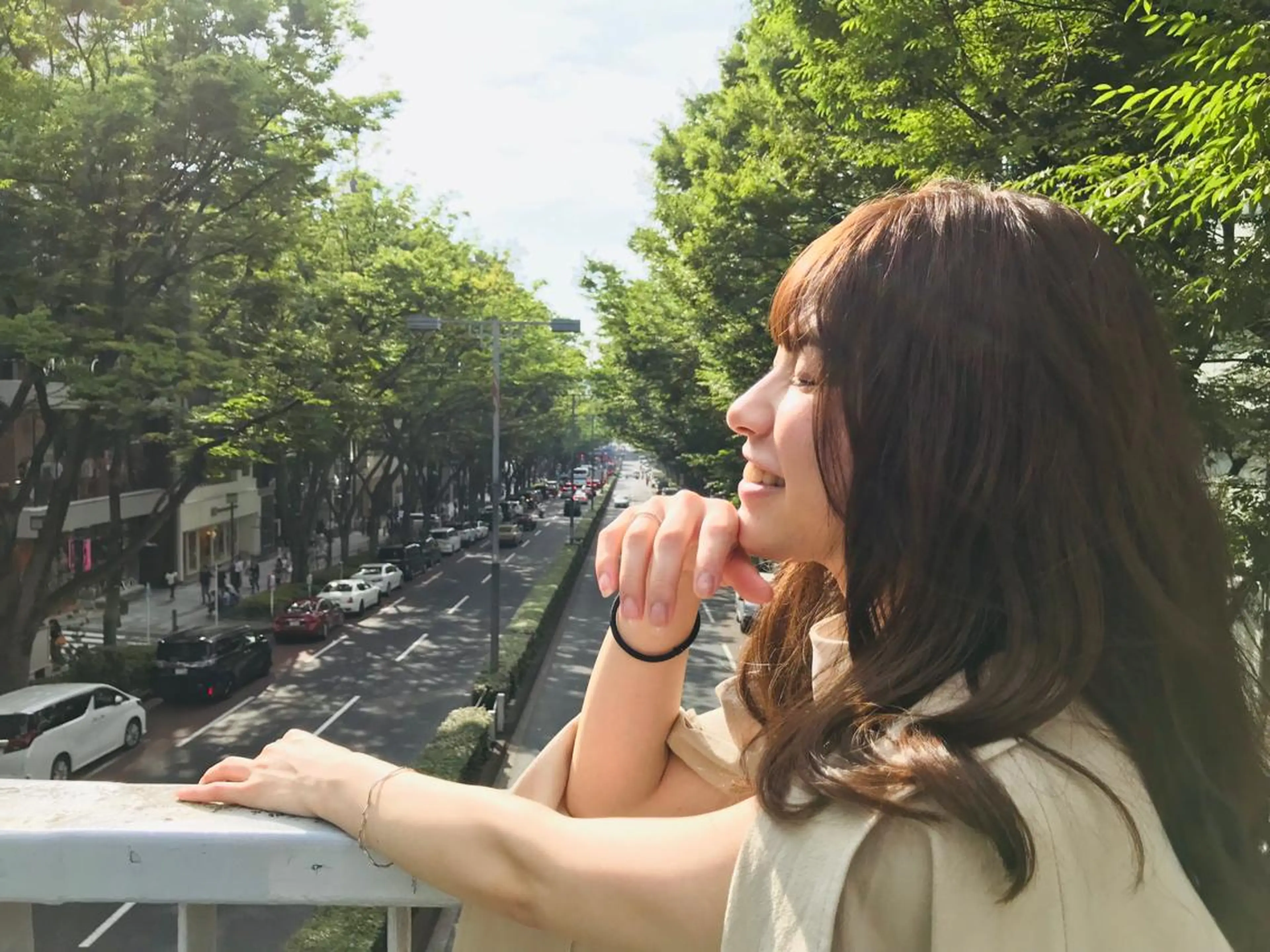 ミディアム 20代半ば上質なへア ケア 髪質改善 大西のヘアスタイル