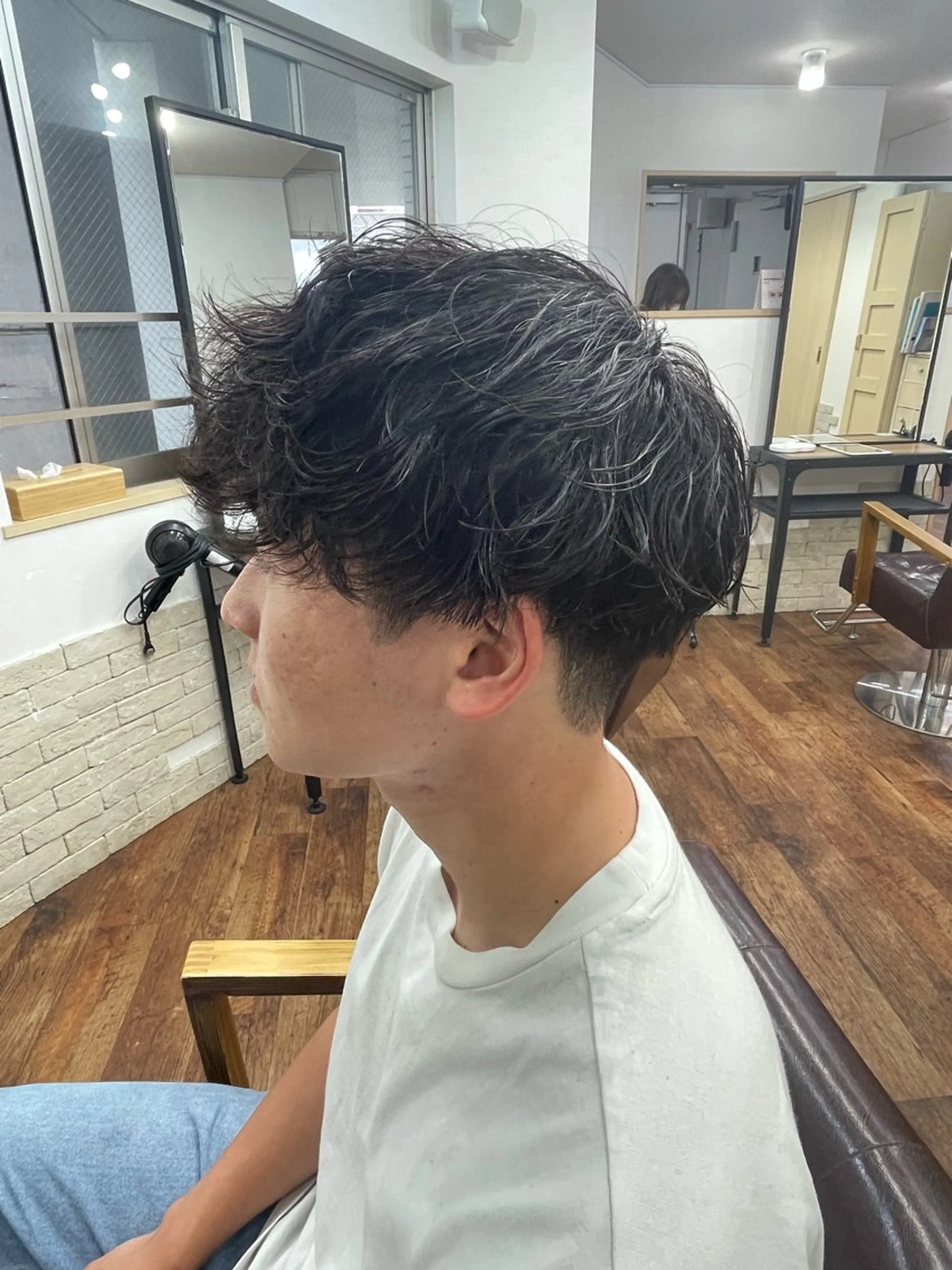 パーマ メンズ マッシュ メンズパーマ Ritsuki メンズ特化😎のヘアスタイル