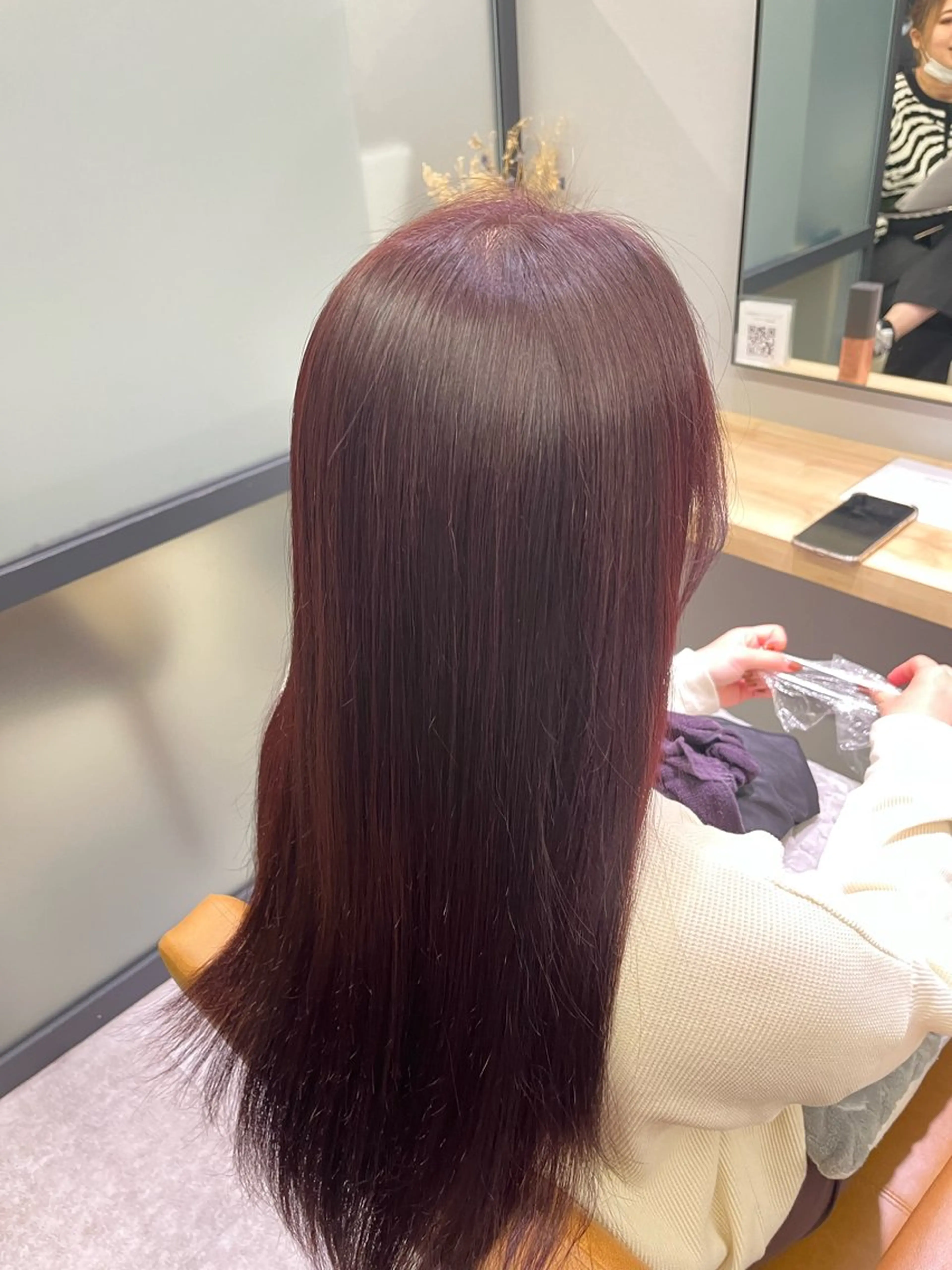 ロング 木寺 樹莉のヘアスタイル