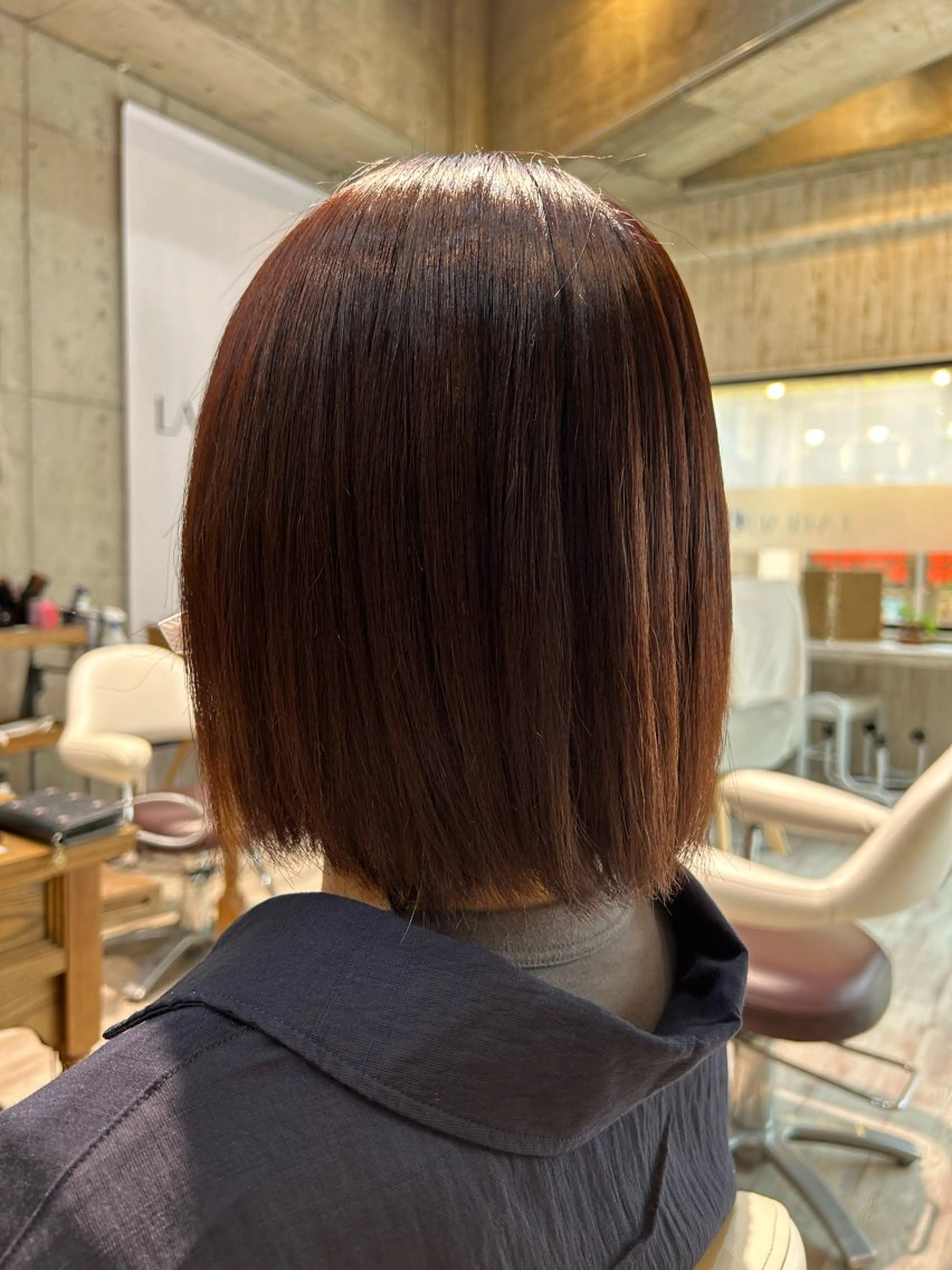 ミディアム カラー LA・BEAU 赤羽店所属・千葉 優奈のヘアスタイル