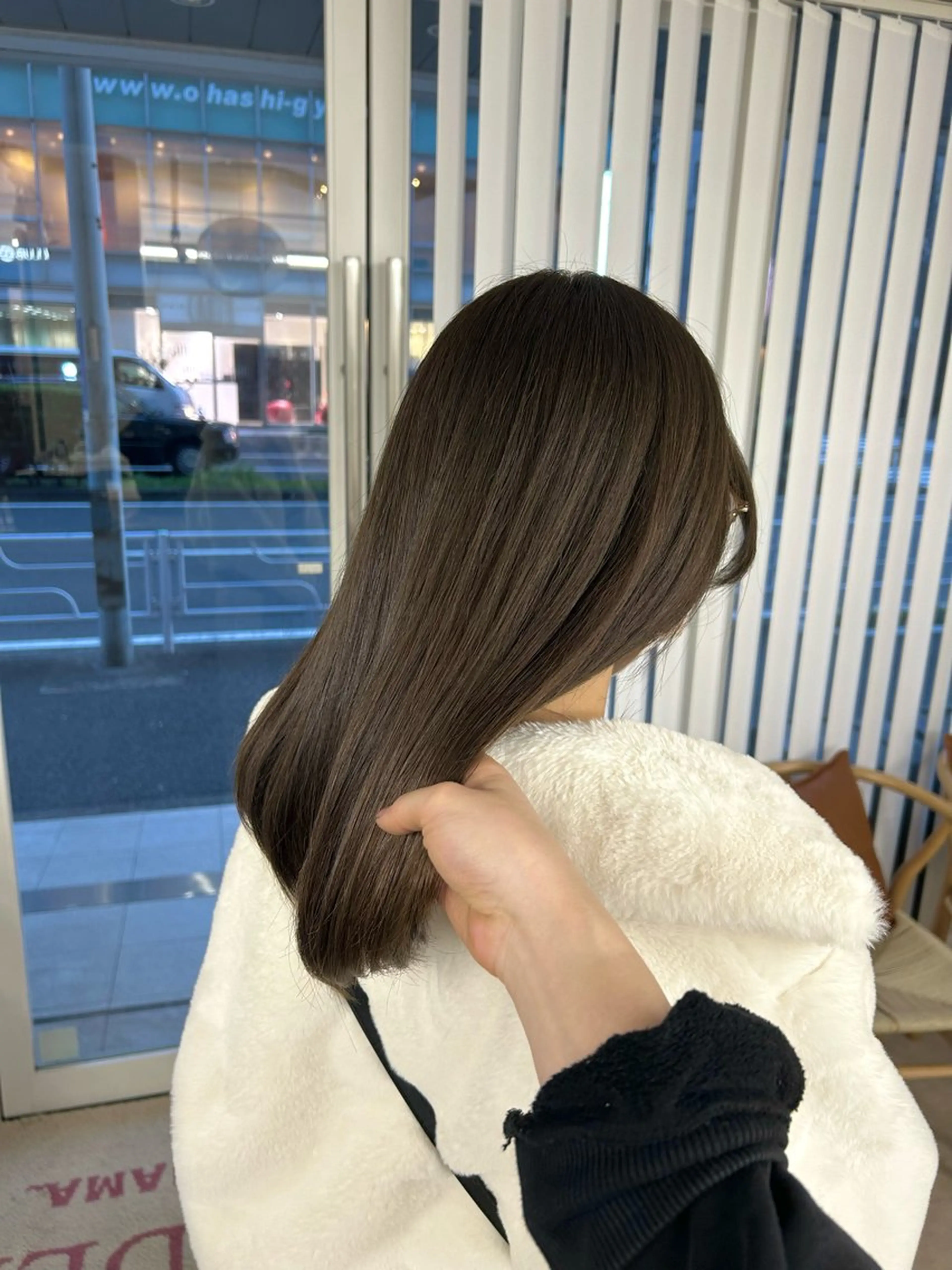 ミディアム カラー ヘアカラー トリートメント 透明感/ダブルカラー /kazui🐈のヘアスタイル