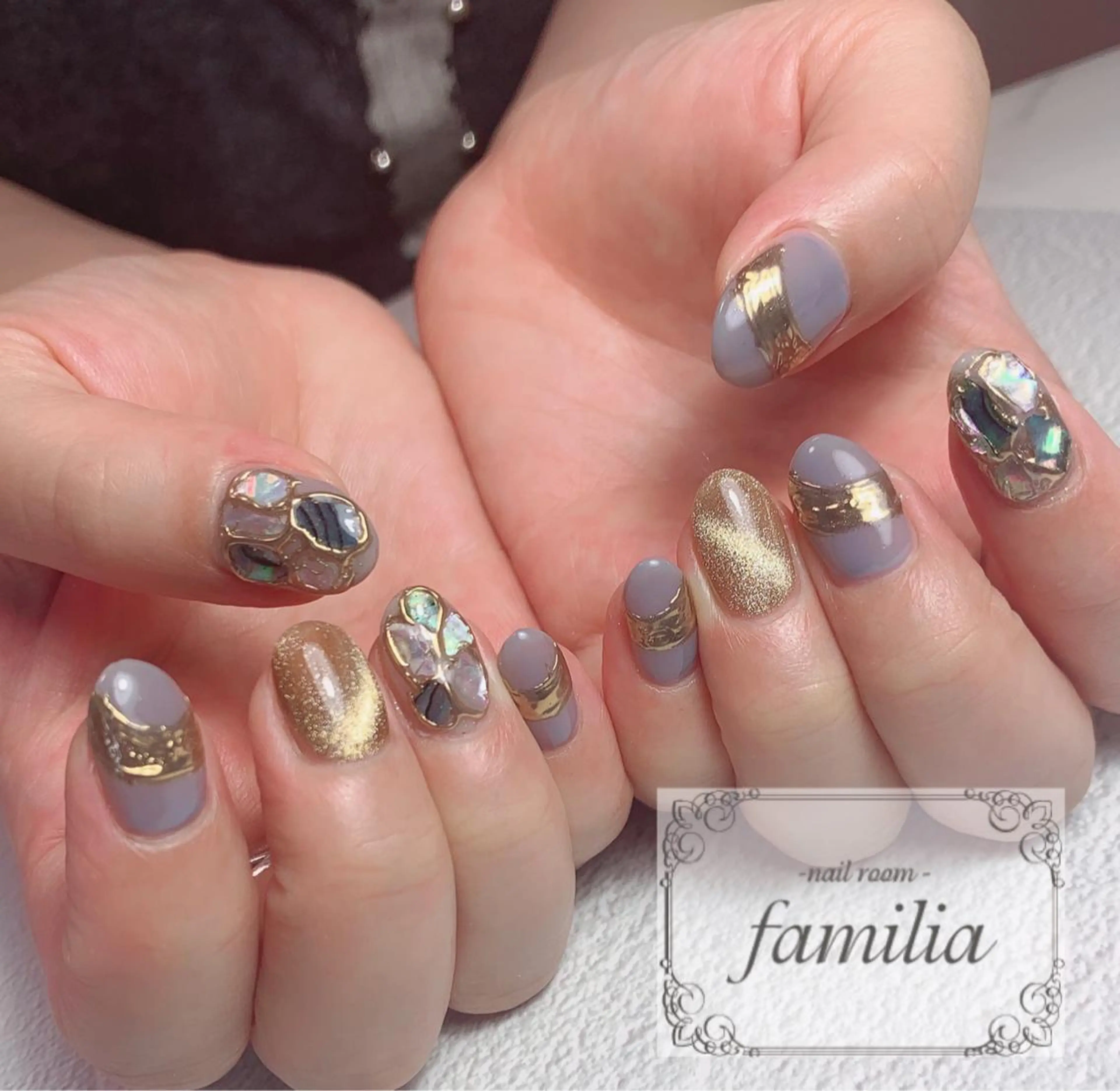ネイル ハンドネイル -nailroom- familiaのネイルデザイン
